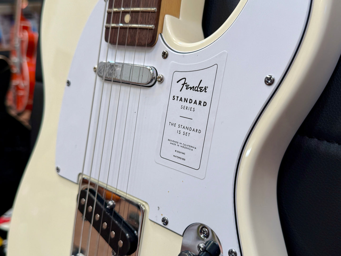 🌟2025 NEW MODEL🌟 Fender Standard Series Telecaster~ Olympic White~ Rosewood!