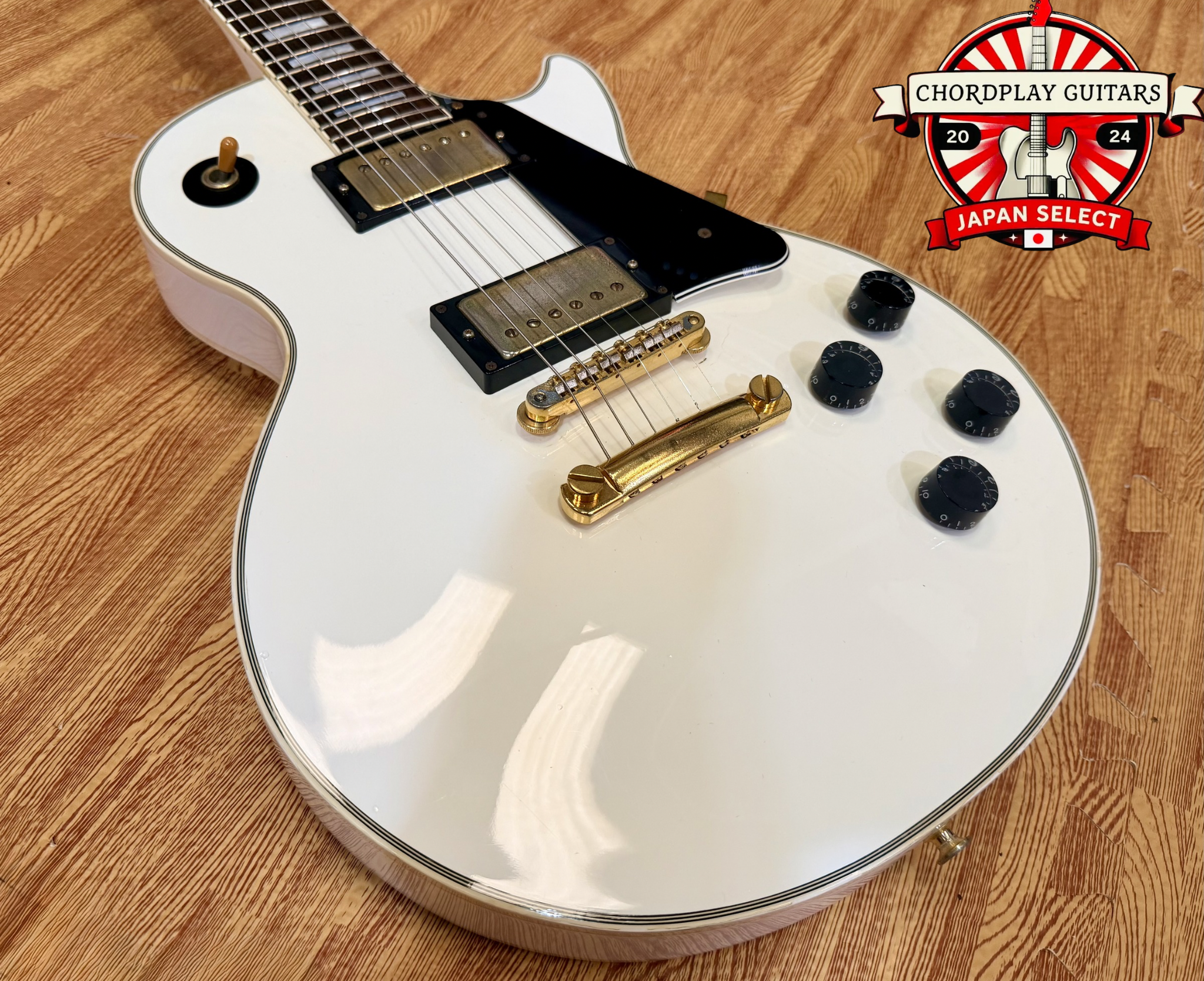 π―π΅ 1996 π―π΅ Orville LPC-75 Alpine White 1996 MIJ Les Paul Custom~ Japan Import!