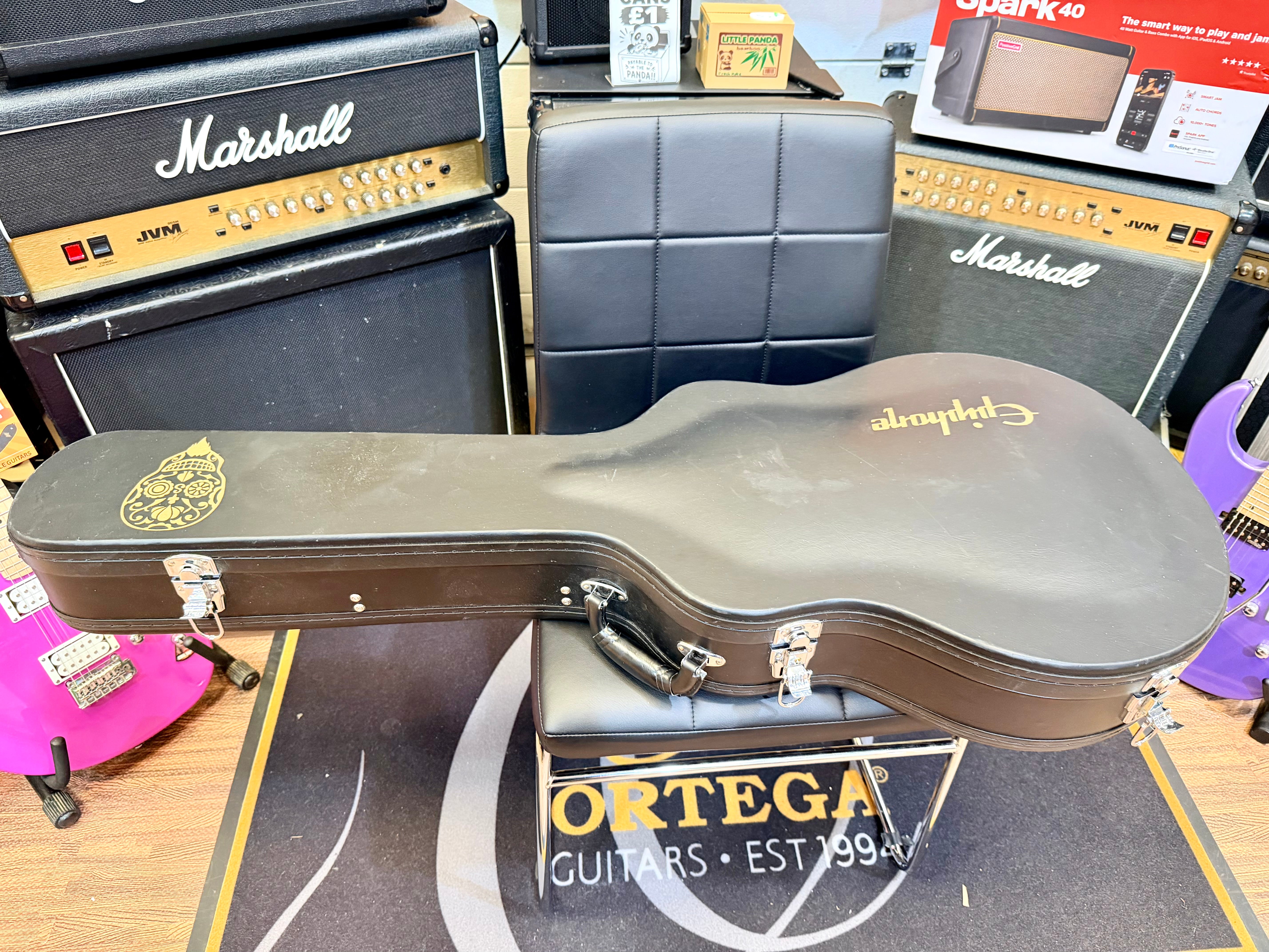 ⚡️2023⚡️ Epiphone Shinichi Ubukata ES-355 Olive Drab~ Inspired By Gibson Custom!