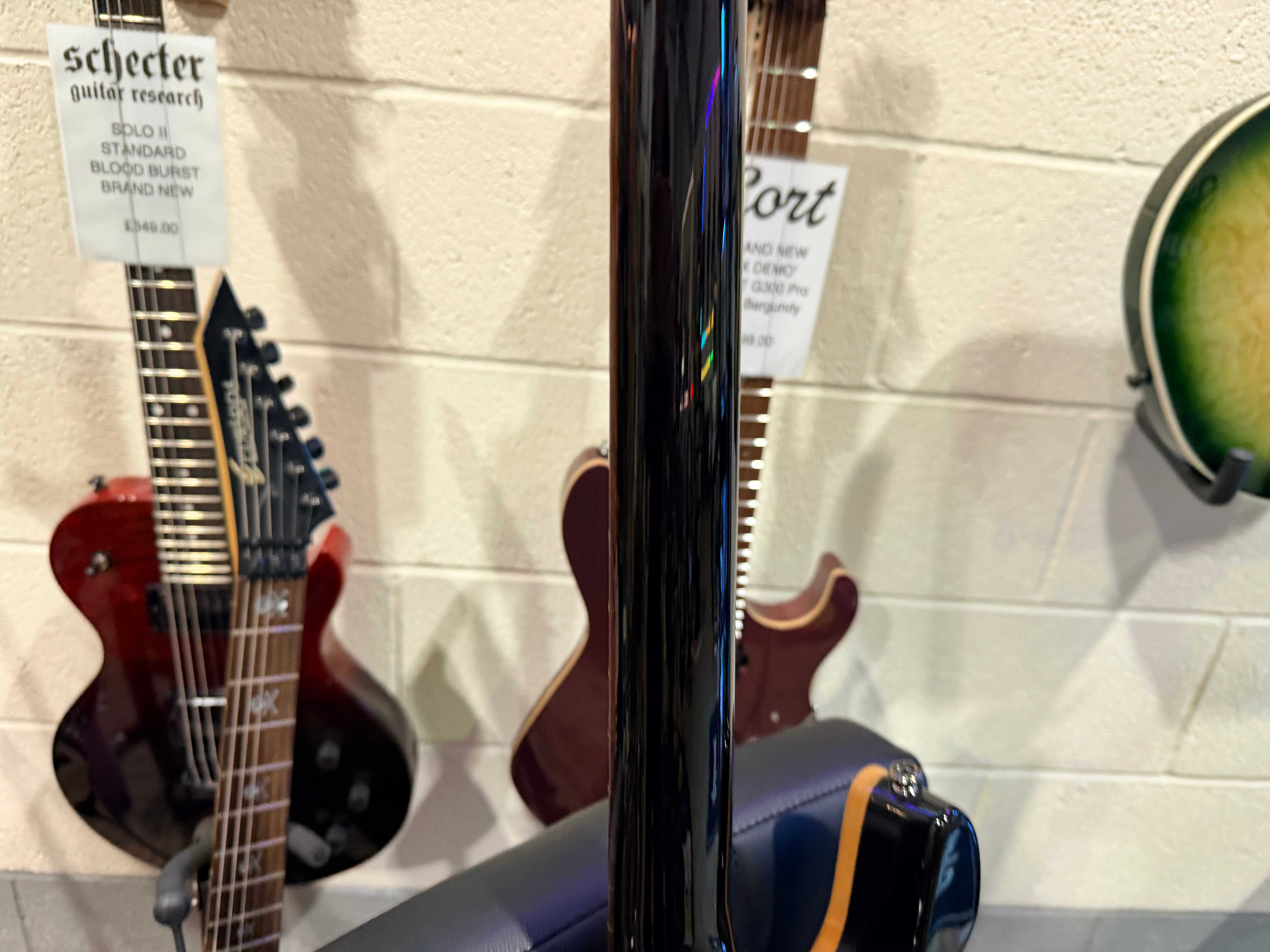 🔥KOREA 2015🔥 Cort KX Custom Electric Guitar~ Flamed Maple Trans Blue~ Rare!