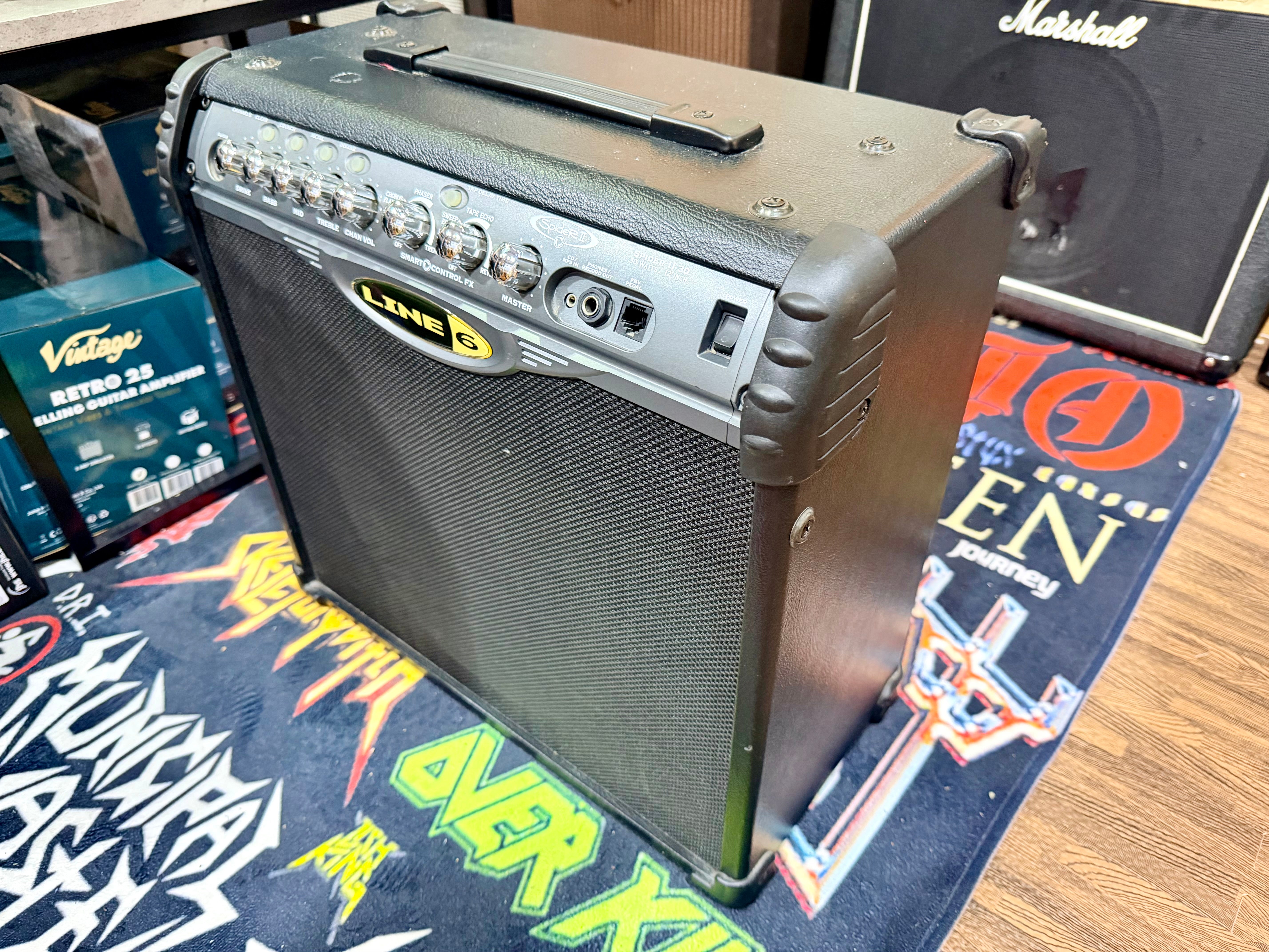 🎸 Line 6 Spider II 30w Combo Guitar Amplifier~ Amp + Effects 🎸