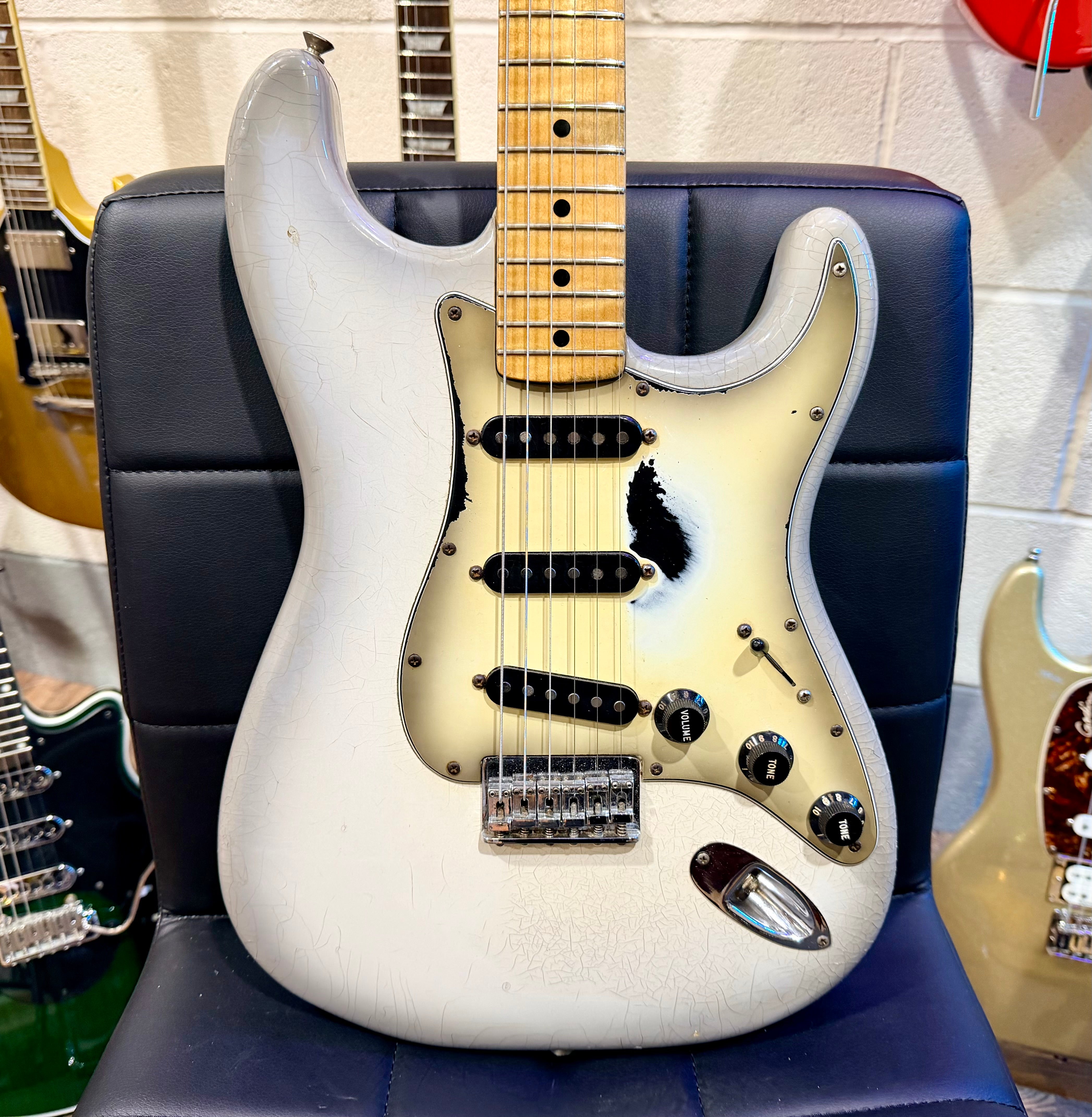π₯ 1979 π₯ Fender Hardtail Stratocaster~ Antigua Sunburst Vintage + Hard Case!