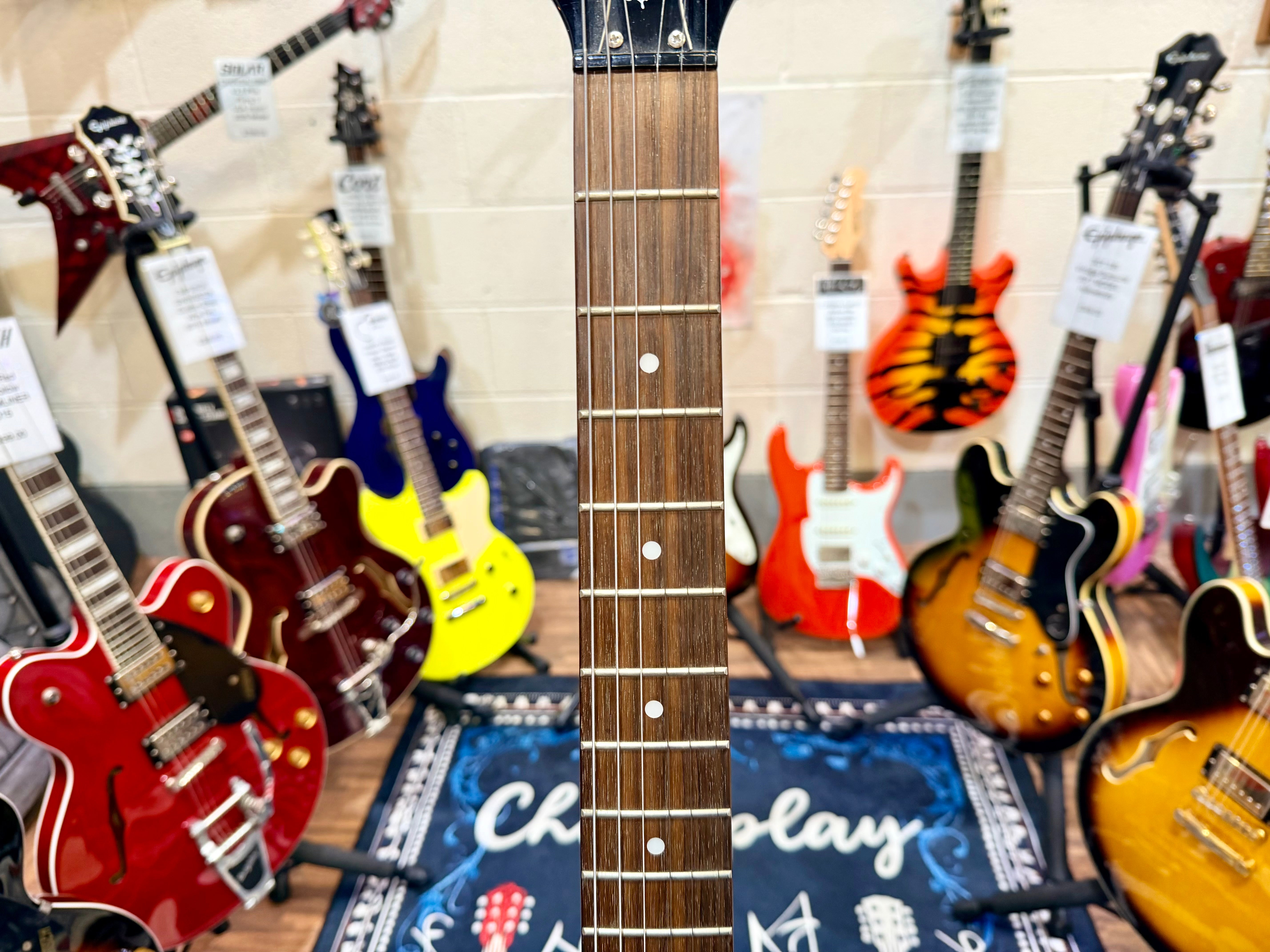 🔥2013🔥 Epiphone Les Paul Junior Electric Guitar~ Gloss Black!