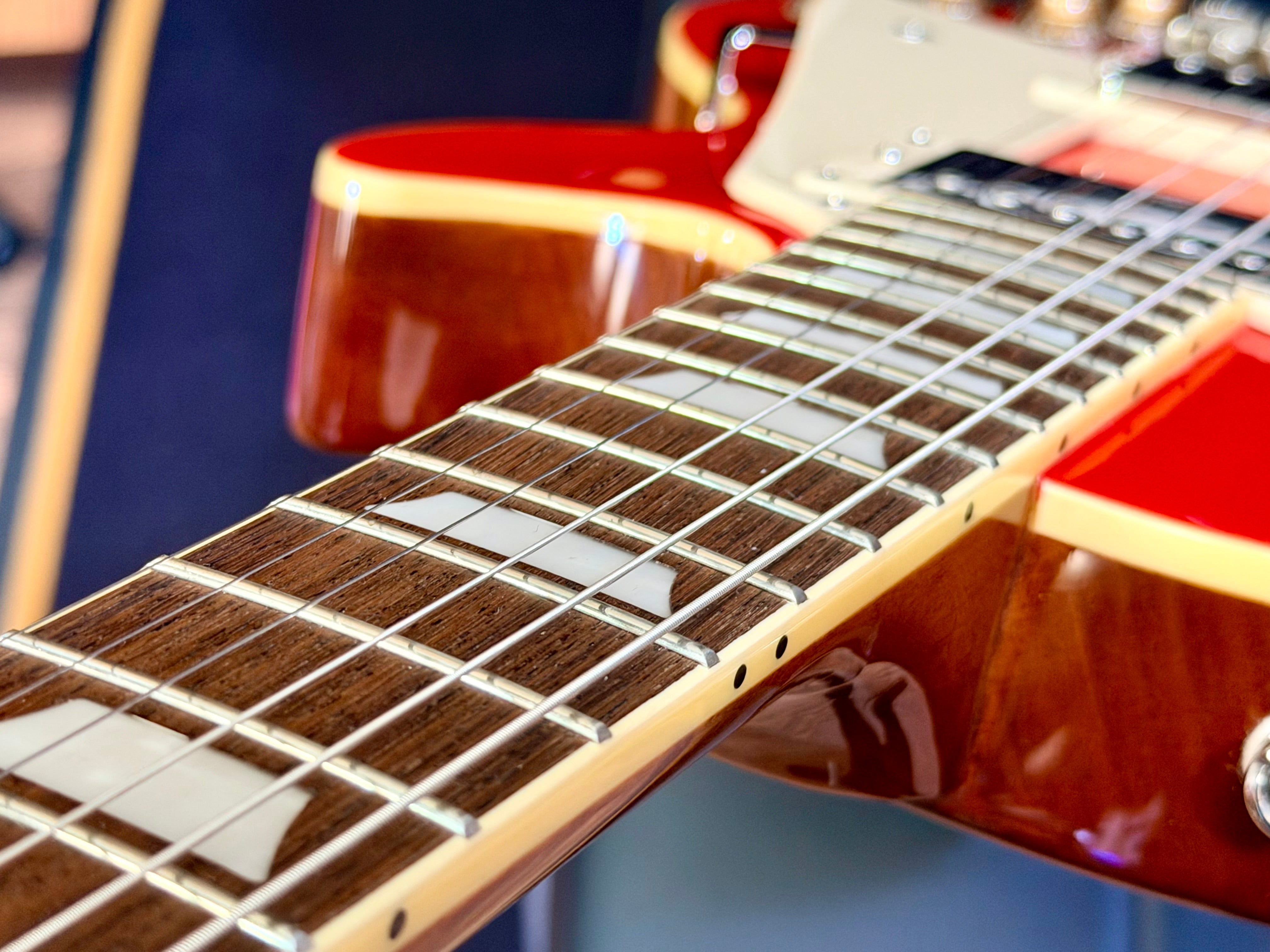 ⚡️MINT⚡️ Epiphone Les Paul Standard 50s Figured Cardinal Red~ Inspired By Gibson