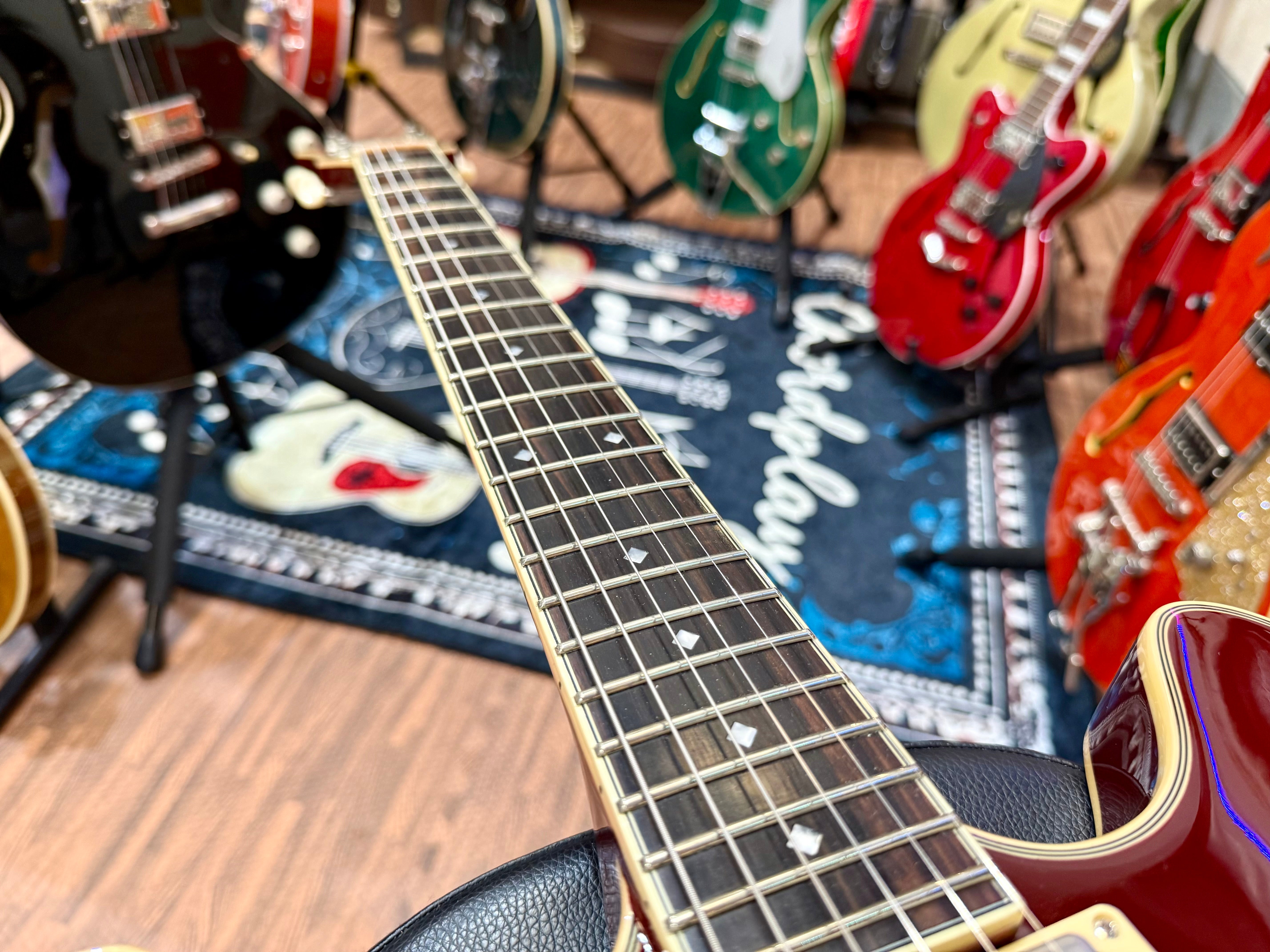 🌟MINT🌟 D’Angelico Excel Series DC Tour Hollowbody Centre Block~ Solid Wine Red