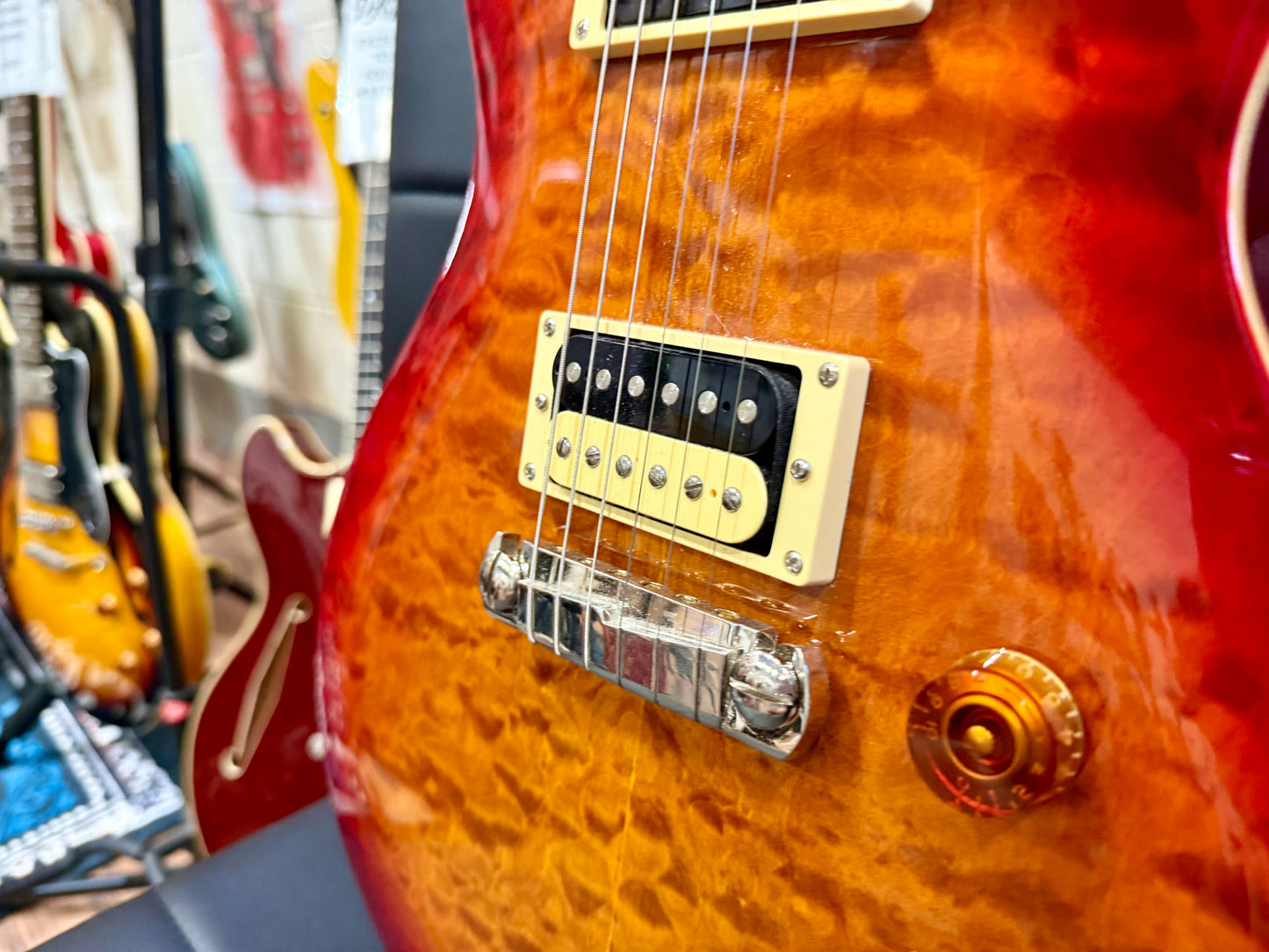 ☀️2012 KOREA☀️ PRS SE 245 Vintage Sunburst~ Limited Edition Quilt Top + Gig Bag!