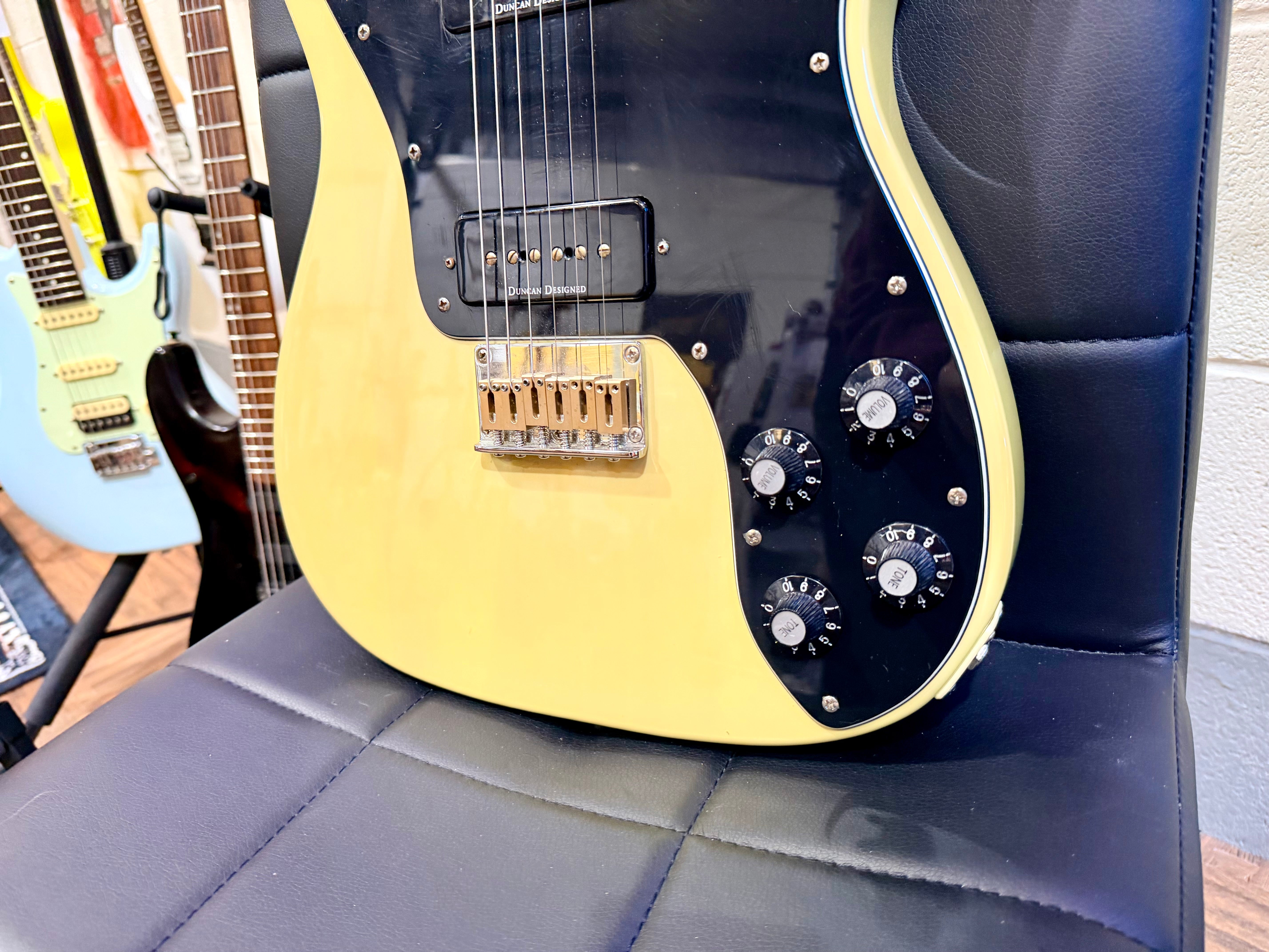 🌟2005🌟 Squier By Fender Custom II Vintage Modified Telecaster P90~ Blonde Tele