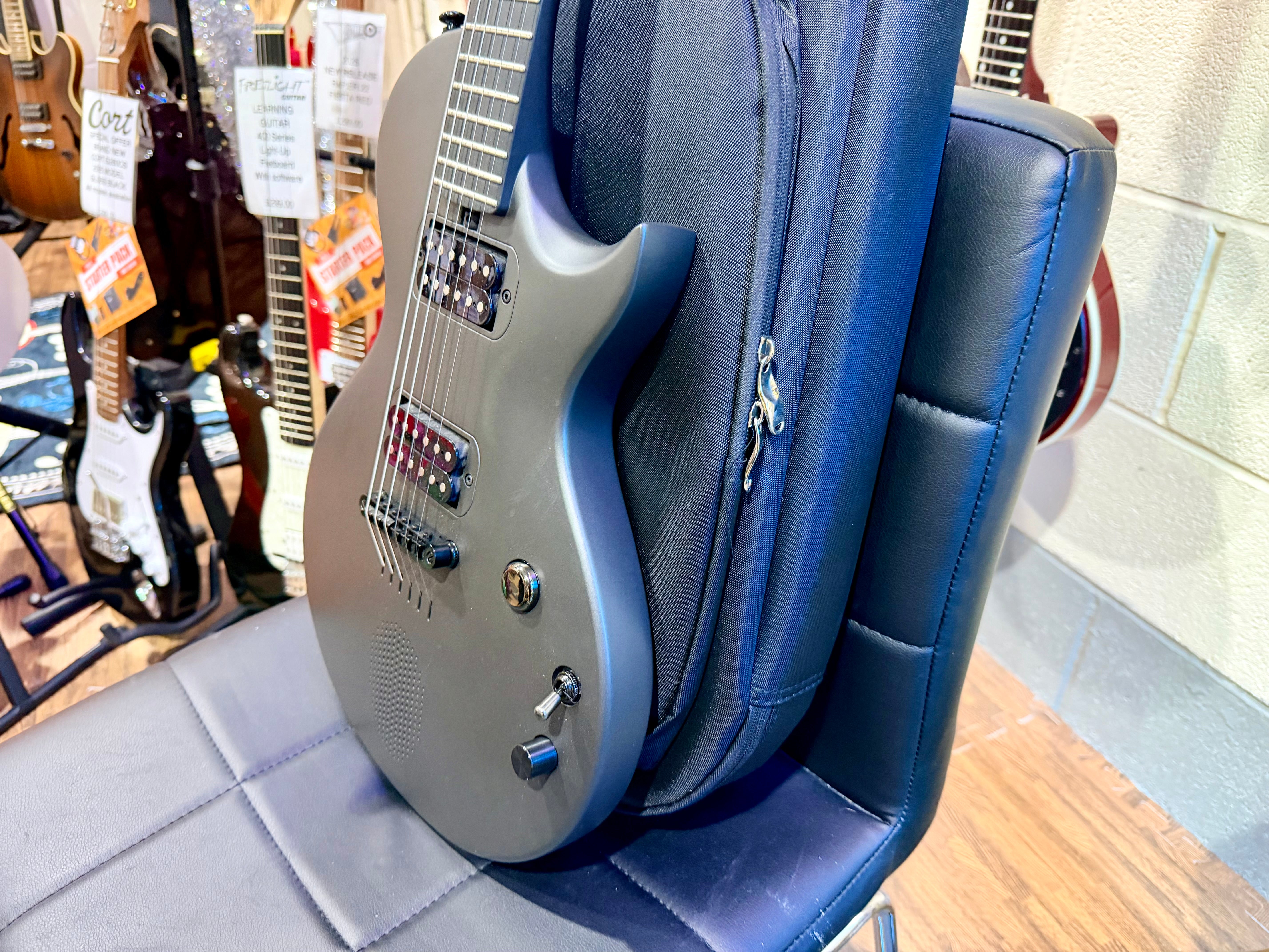 🔥 Enya Nova Go Sonic~ Carbon Black~ Smart Electric Guitar~Speaker & FX + Bag 🔥