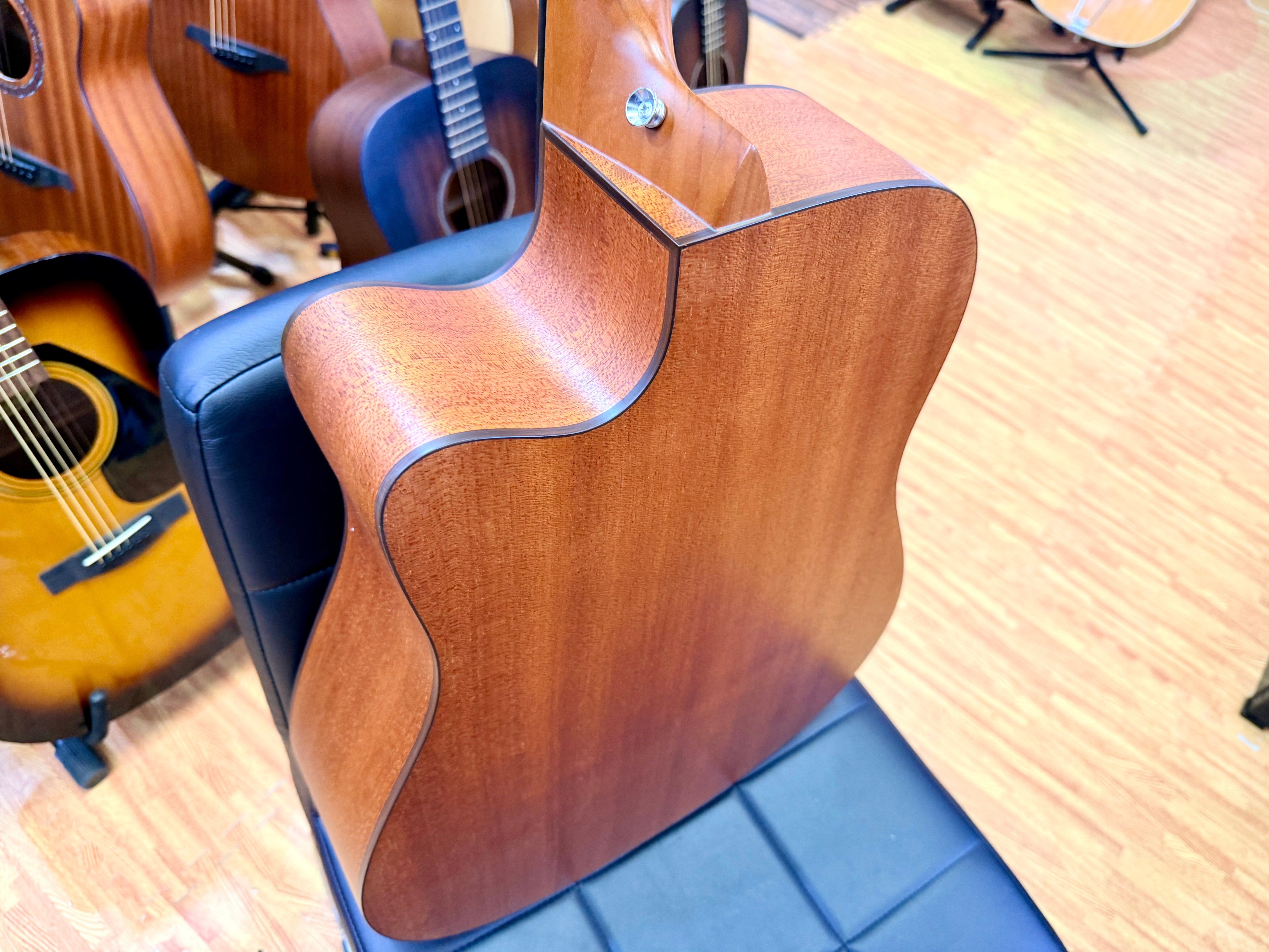 🪵NEW🪵 Vintage Statesboro VE440MM Mahogany Cutaway Electro-Acoustic Guitar!