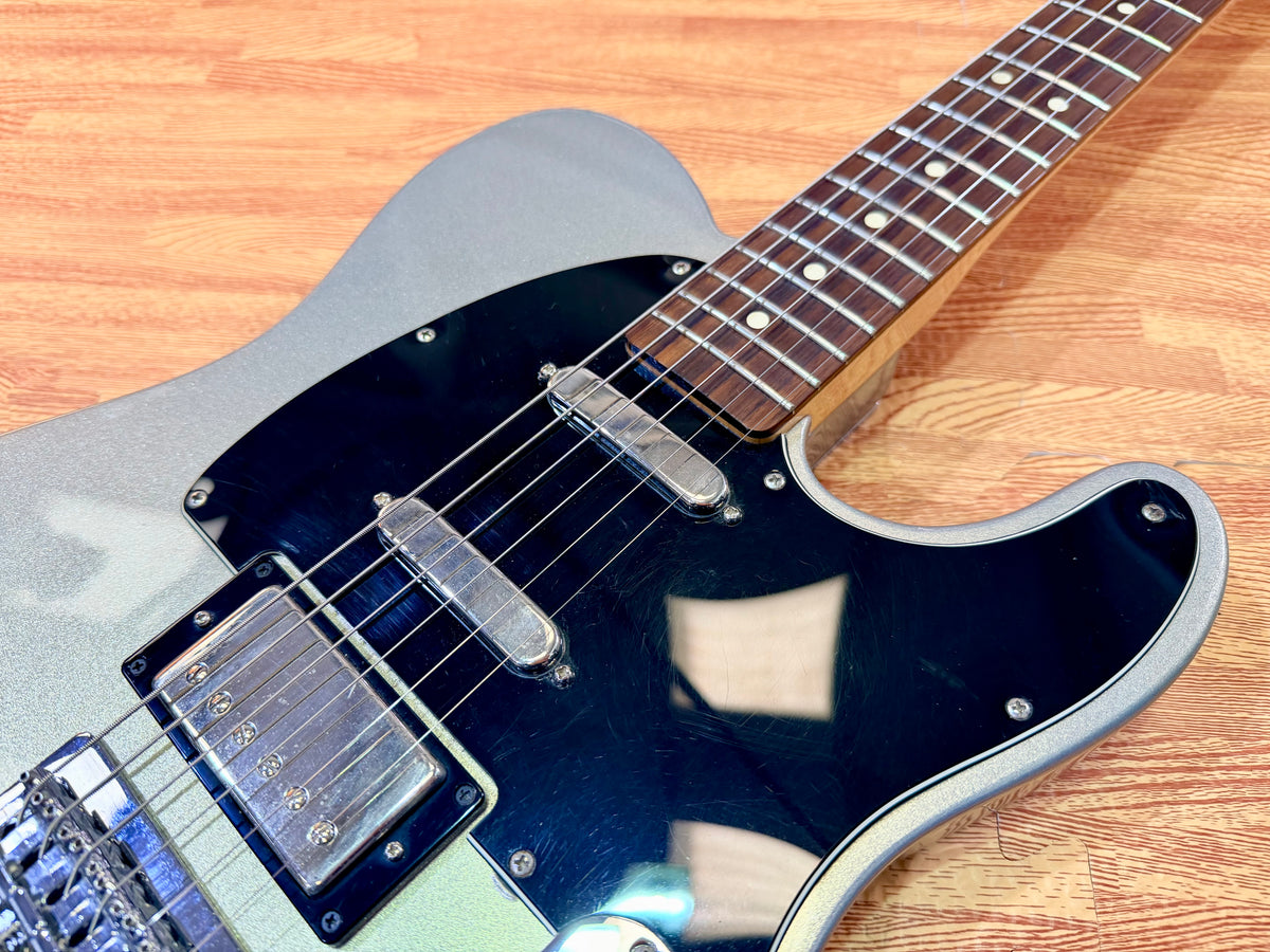 π₯2012π₯ Fender Blacktop Telecaster Baritone~ Ghost Silver HSS~ Mexican MIM Tele