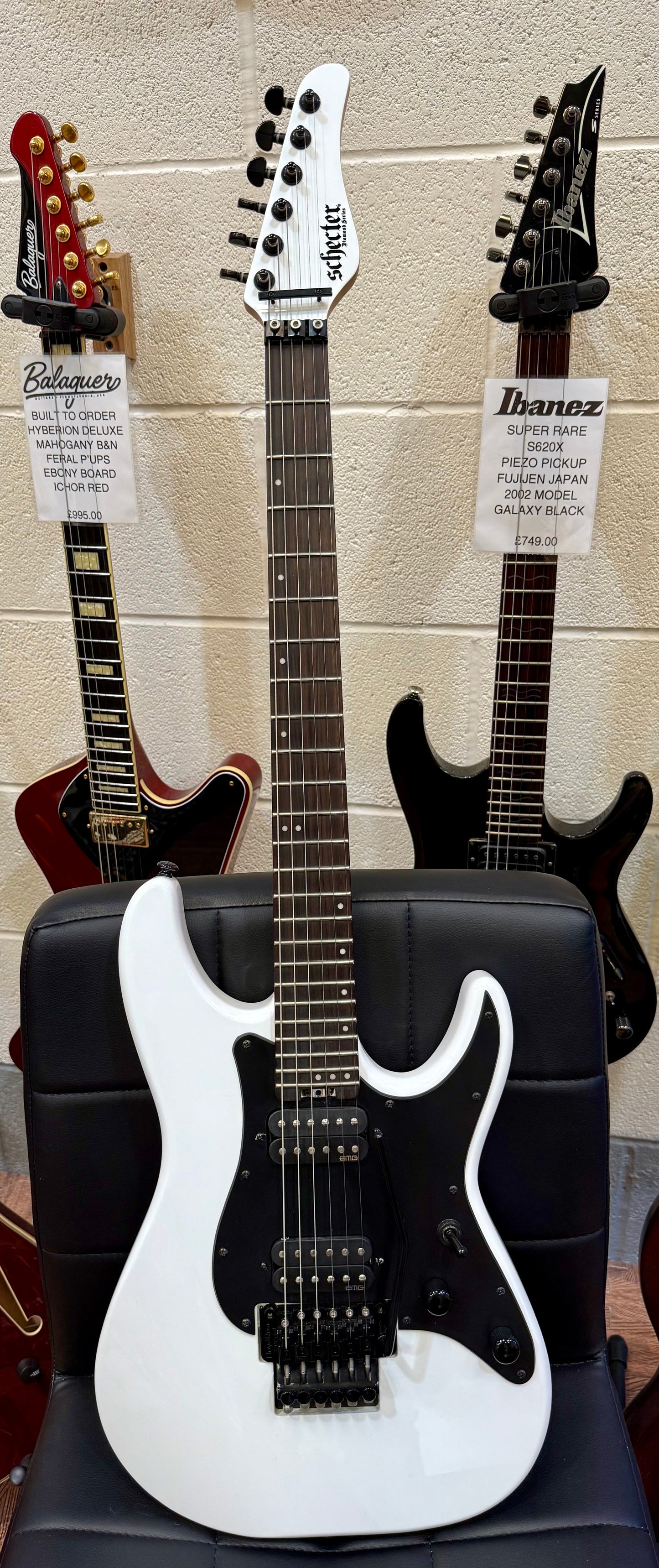 🔥2021🔥 Schecter Sun Valley Super Shredder FR~ Gloss White~ Floyd Rose!
