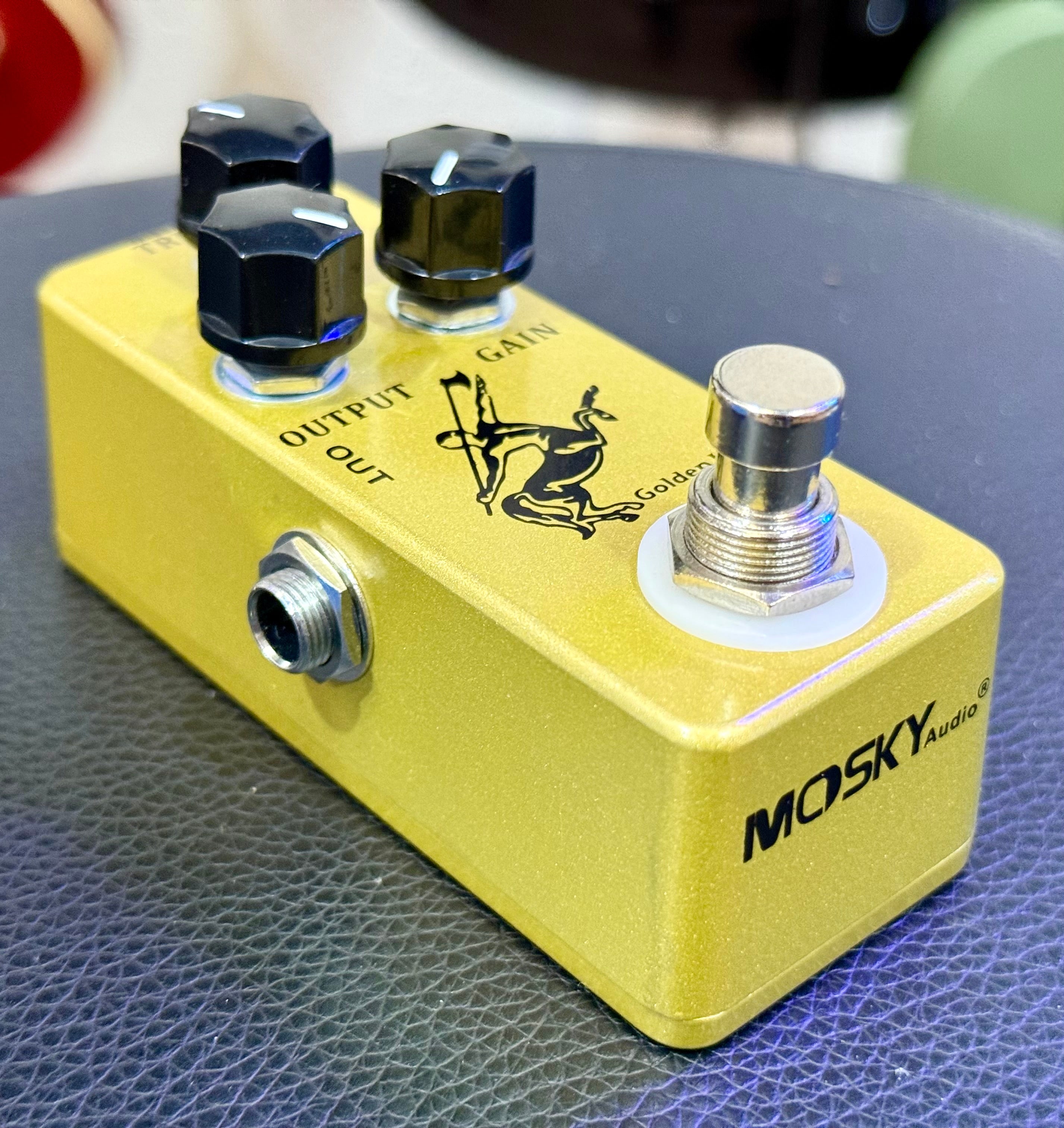 🐴 Mosky Golden Horse - Klon Clone Guiar Overdrive Mini Pedal~ Effects Unit 🐴