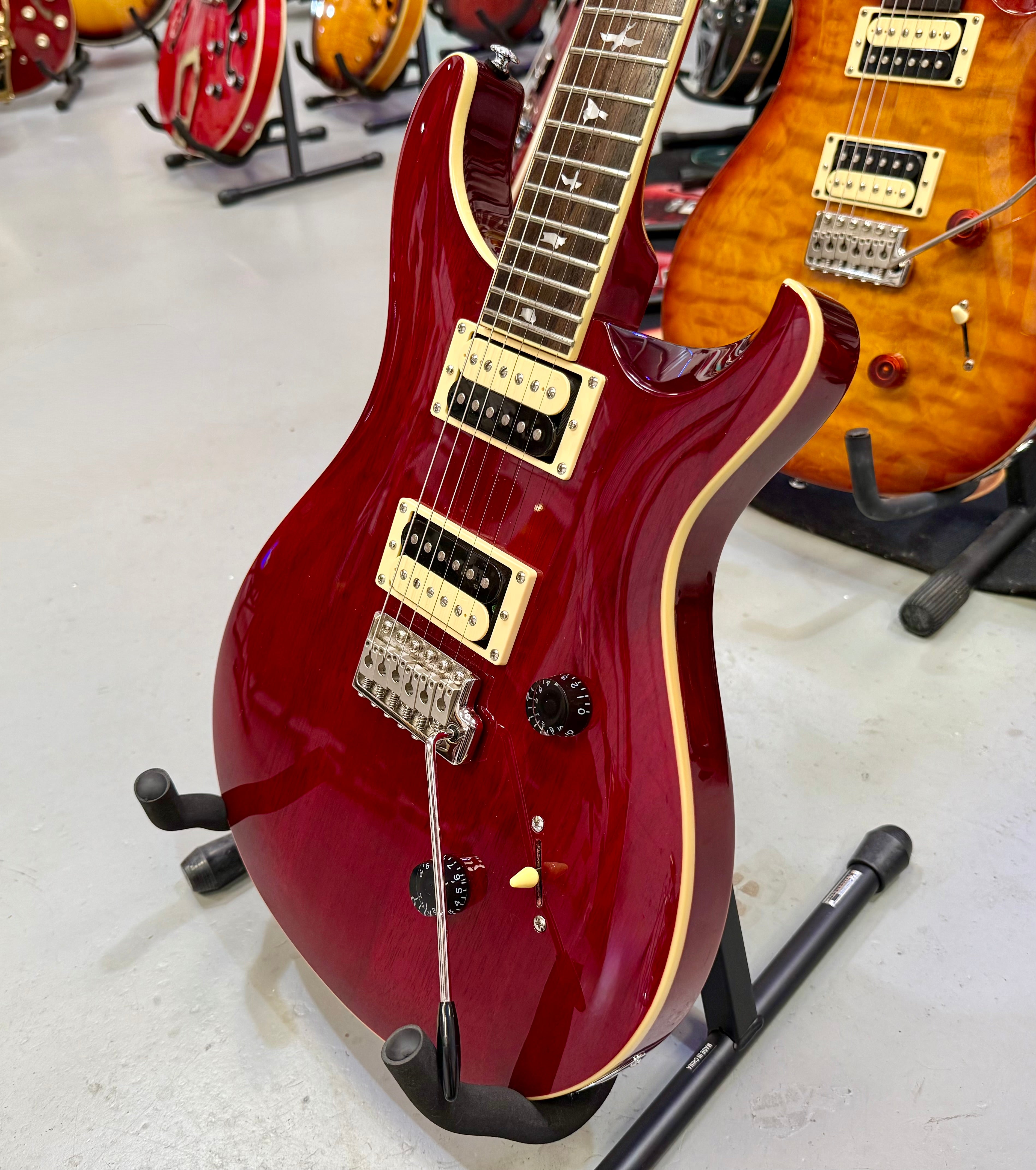 🔥2019🔥 PRS SE Standard 24~ Vintage Cherry Gloss ~ Coil Tap ~ Bird Inlays!