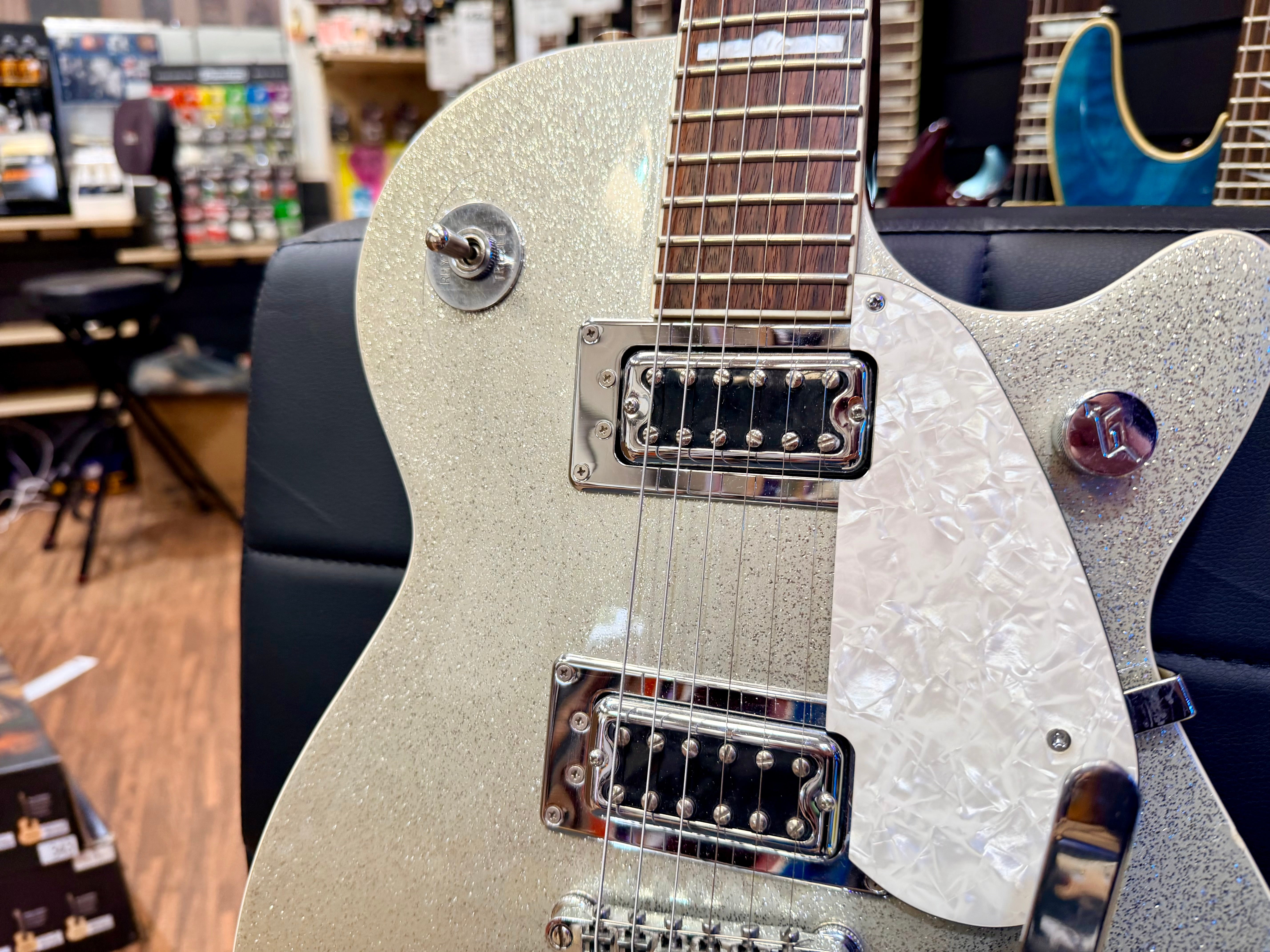 ✨2014✨ Gretsch G5439T Electromatic Pro Jet W/Bigsby~ Silver Sparkle Metallic!