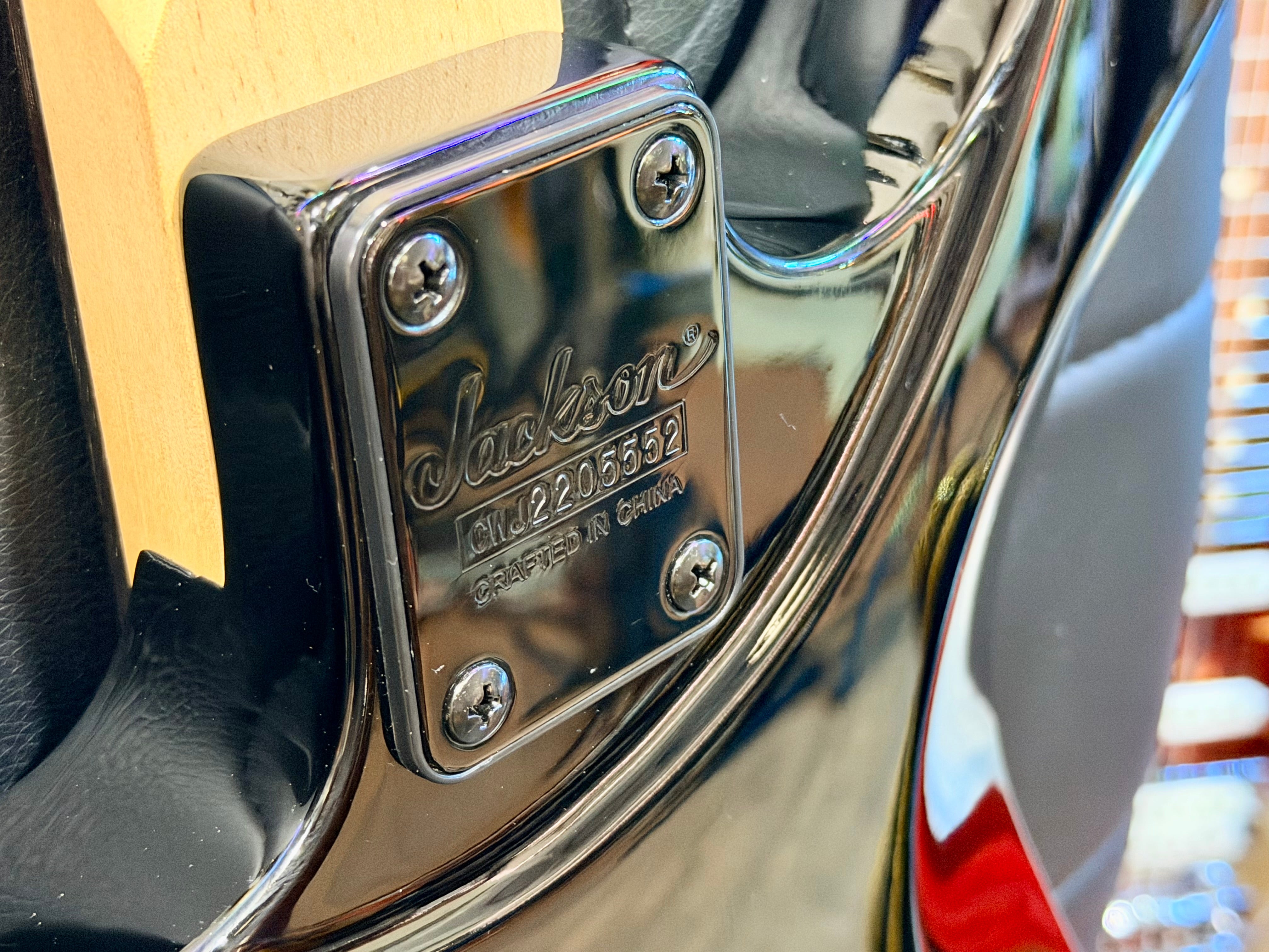 🎸MINT 2022🎸 Jackson Dinky JS11 Gloss Black~ Amaranth Fingerboard~ JS Series!