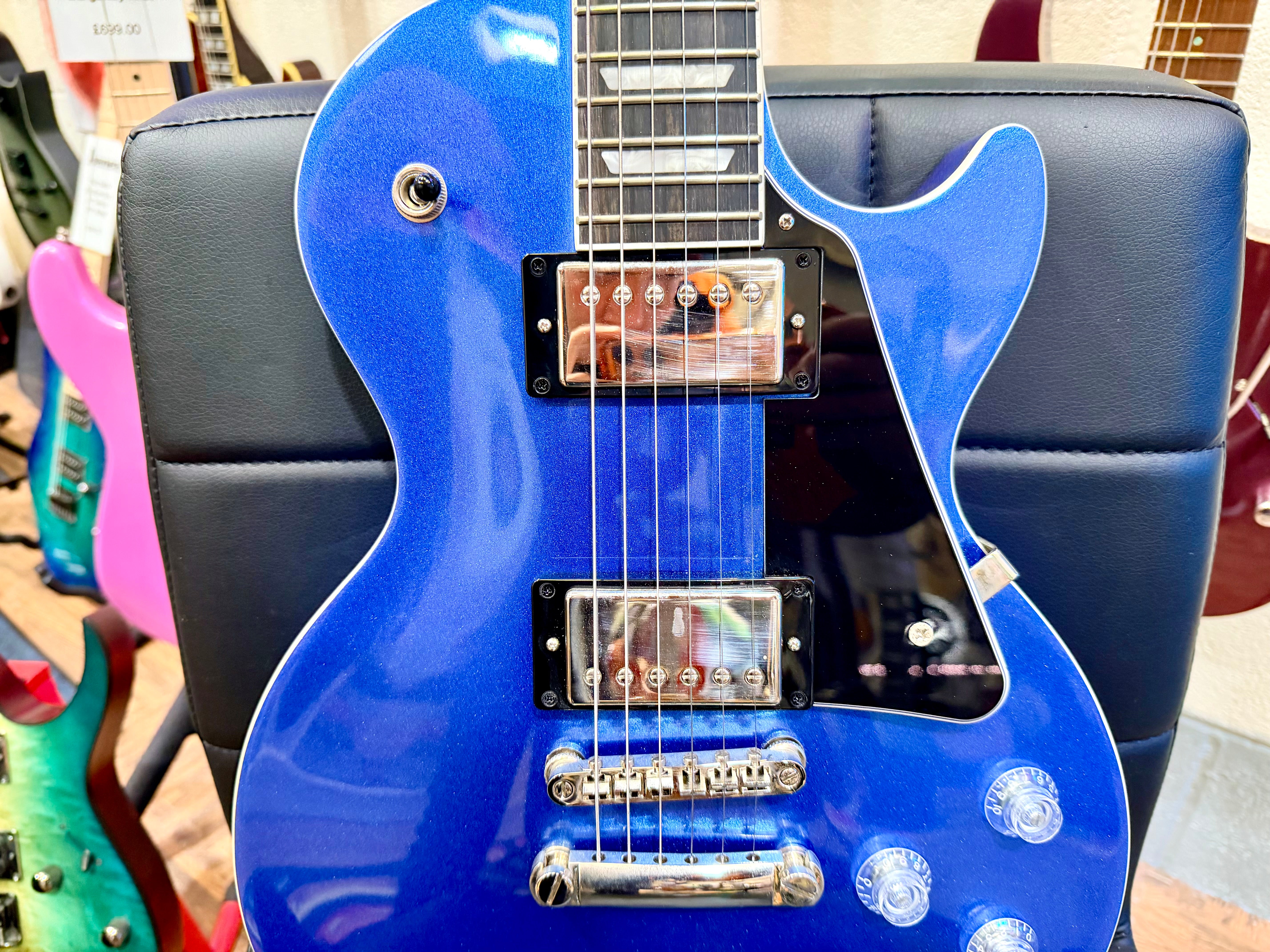 🔥2023🔥 Epiphone Les Paul Modern~ Radio Blue Metallic~ UK Exclusive Ltd Edition