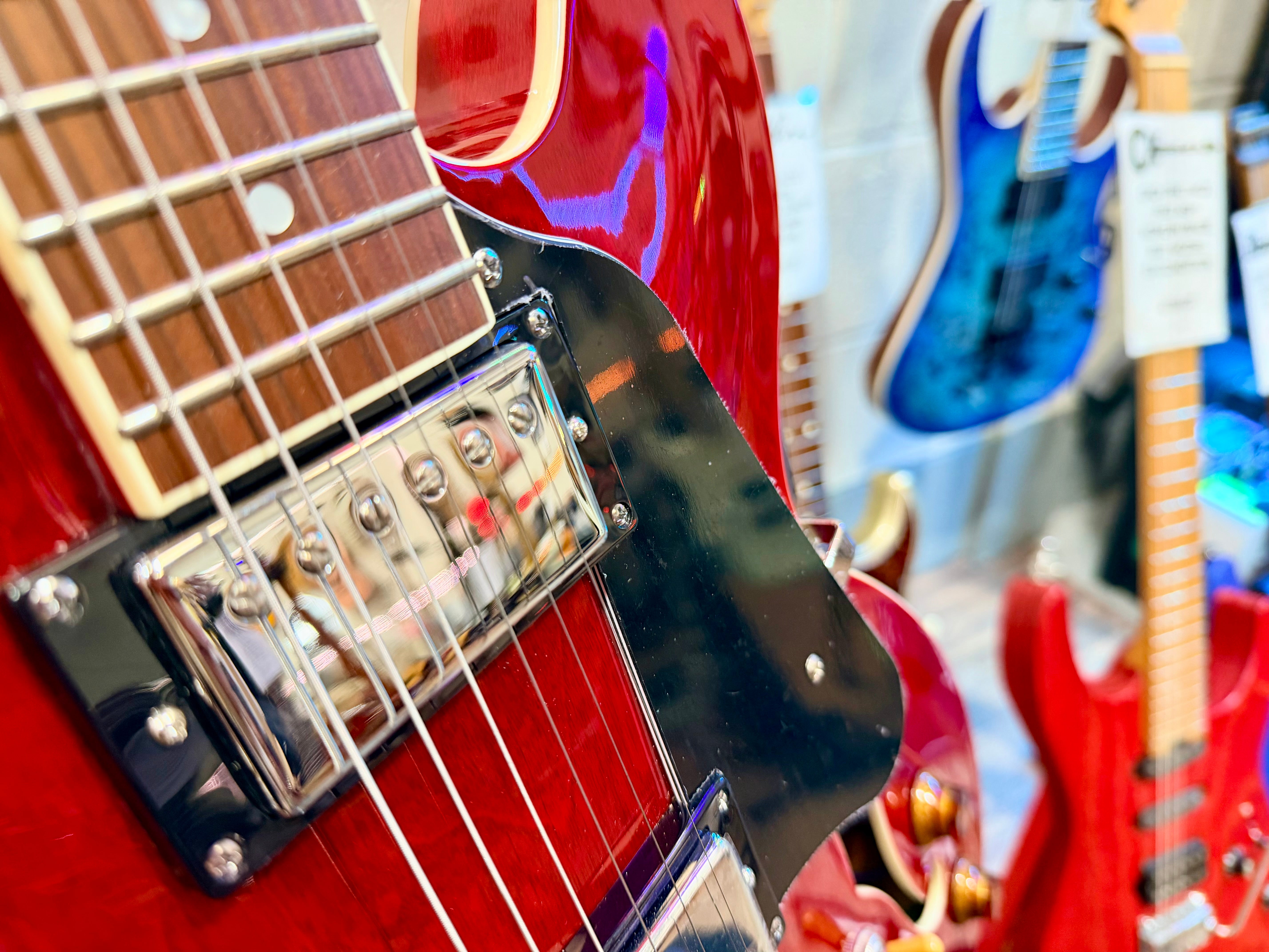 🌟BRAND NEW🌟 Tokai UES78 SR Semi Hollow Body~ See-Through Red~ ‘335’ Style!