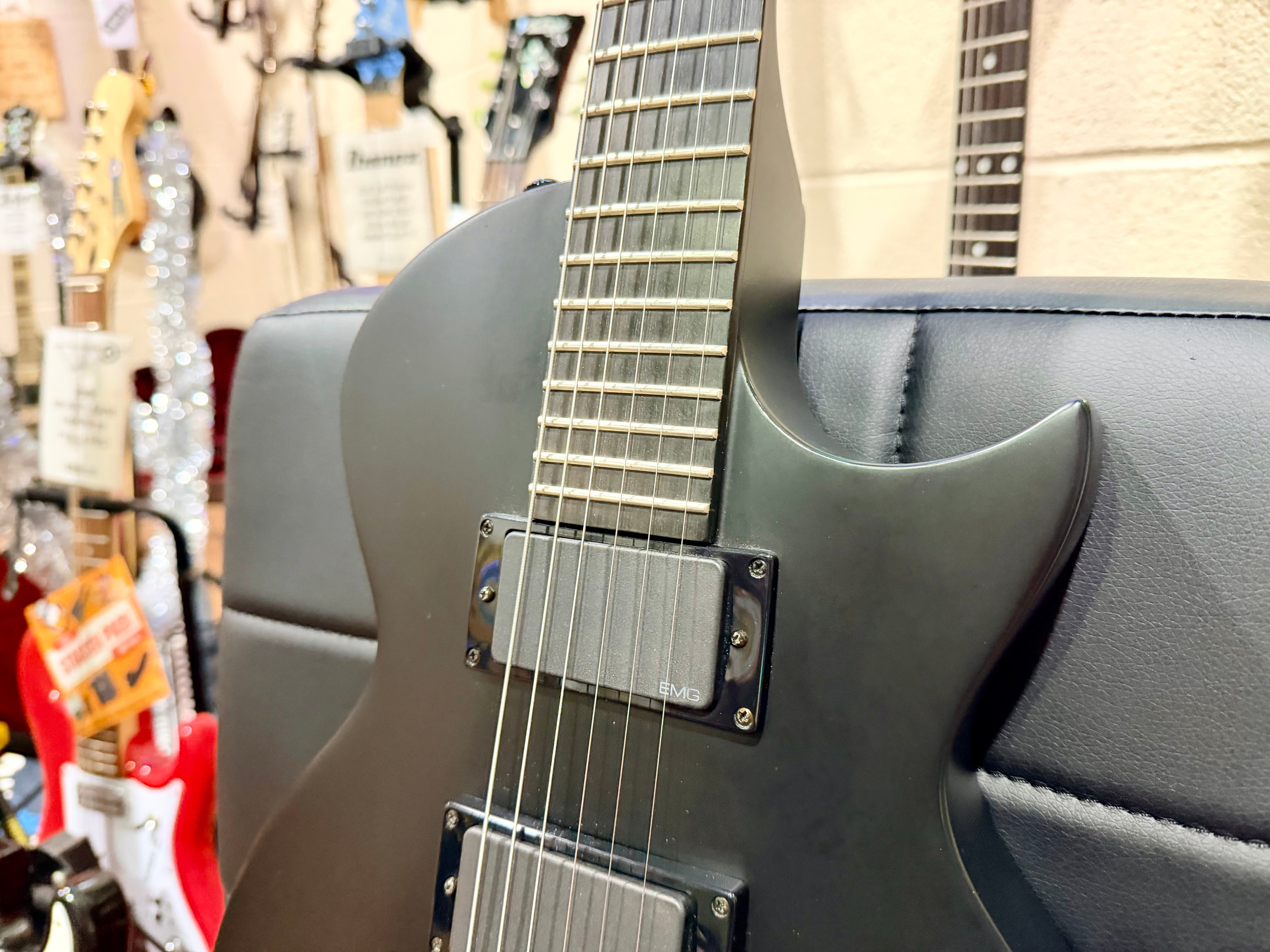 🔥RARE🔥 ESP LTD EC-2005 30th Anniversary~ Satin Black~ Limited Edition + Case!