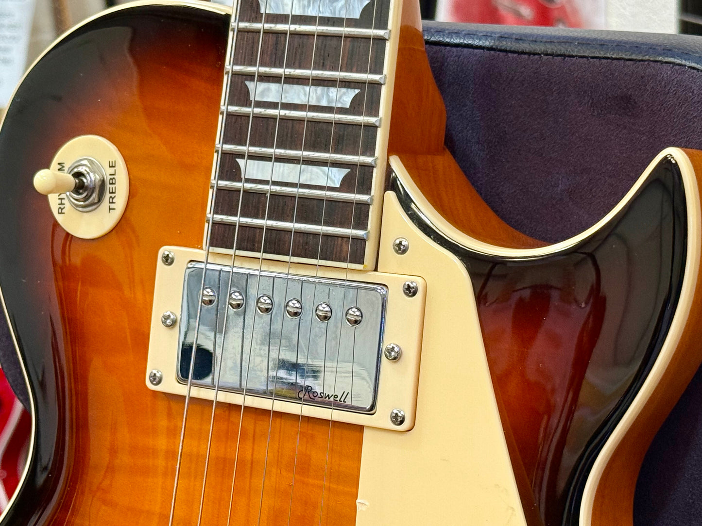 ☀️VINTAGE SUNBURST☀️ Harley Benton SC-450 Deluxe Les Paul~ Electric Guitar!