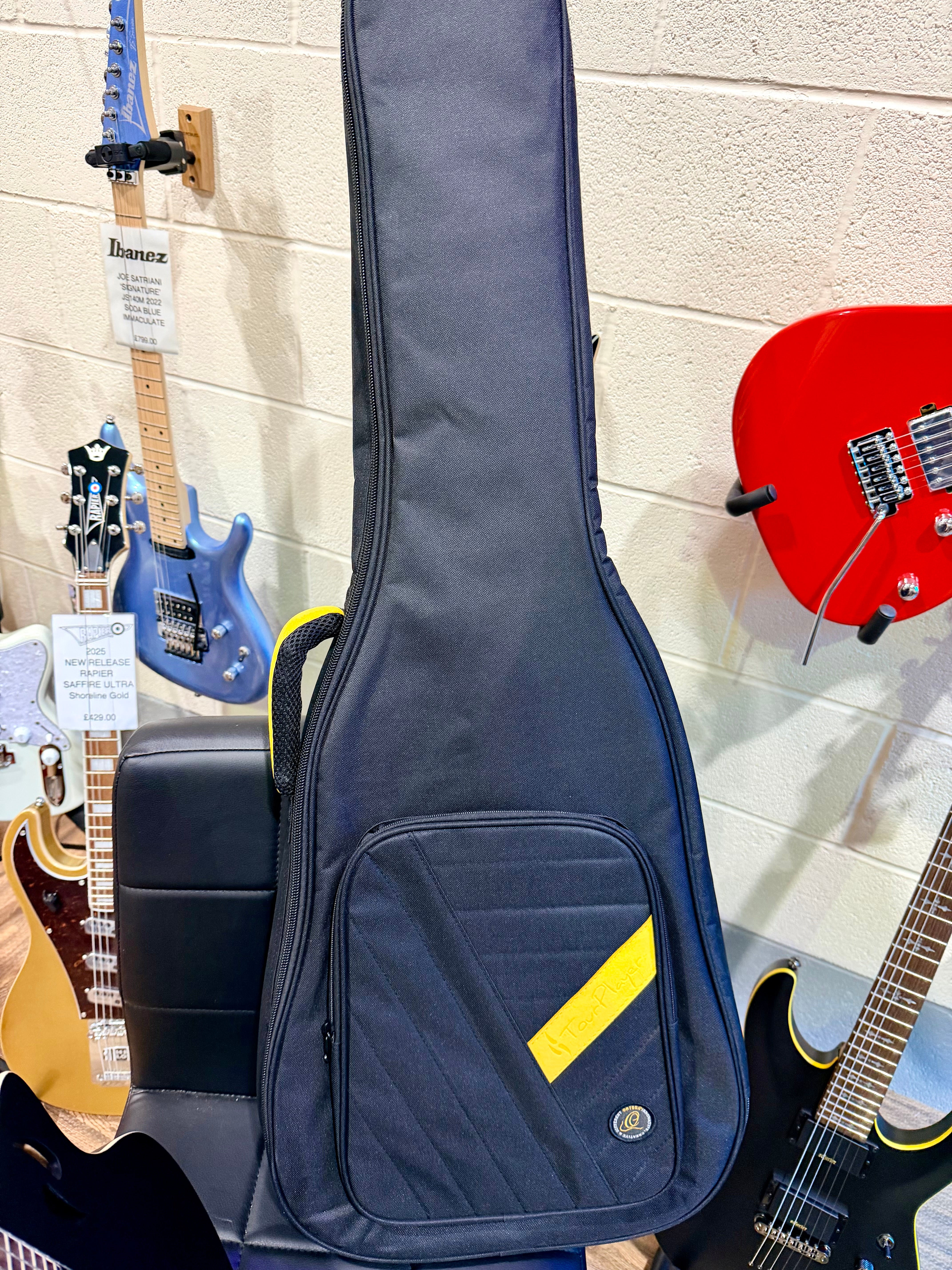 🔥NEW🔥 Ortega TourPlayer Electro-Acoustic Classical Guitar~ Nylon Thin~ Black!