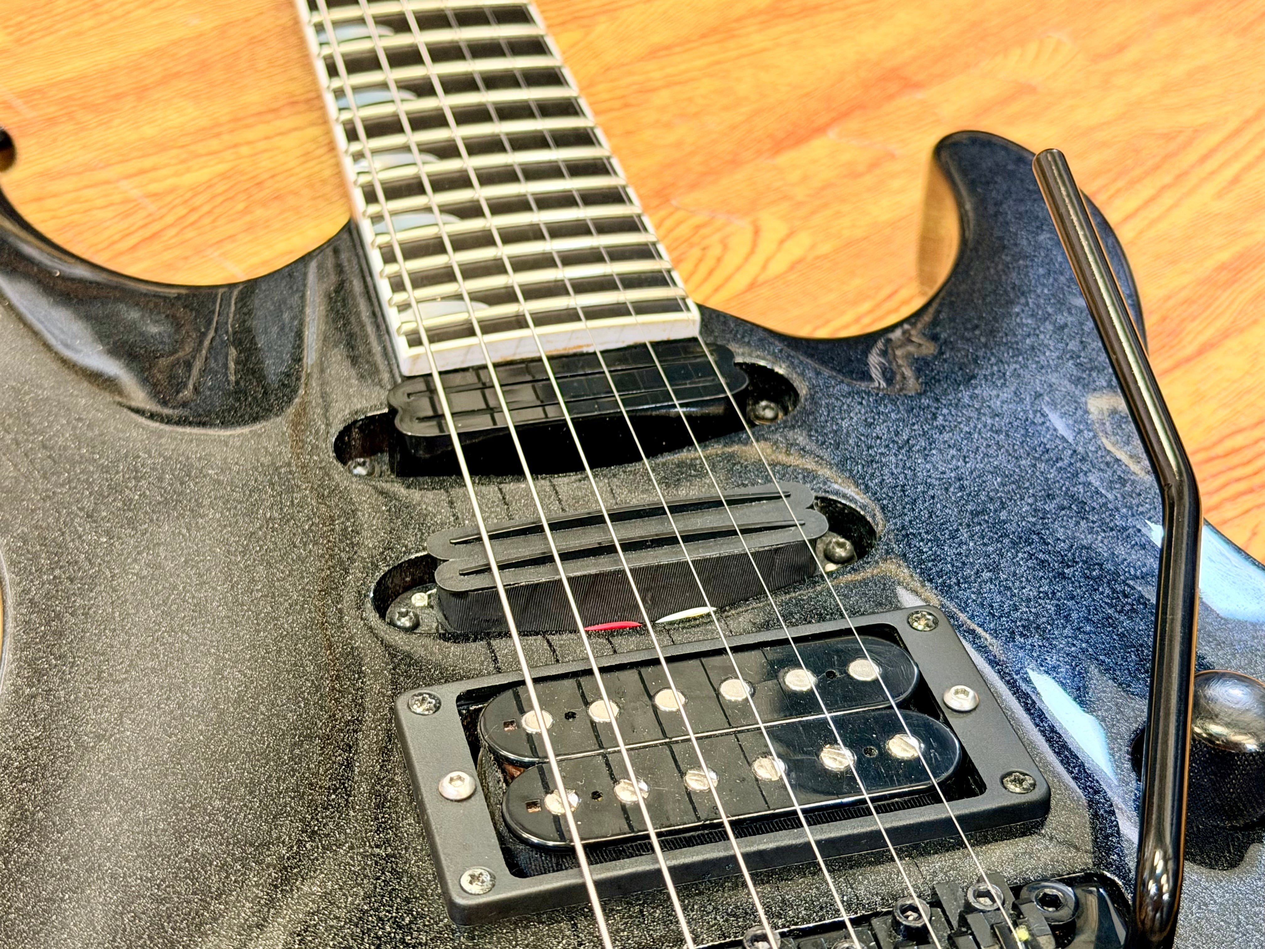 π₯2019π₯ Kramer SM-1 Maximum Steel~ Seymour Duncan Pickups & Floyd Rose Tremolo!