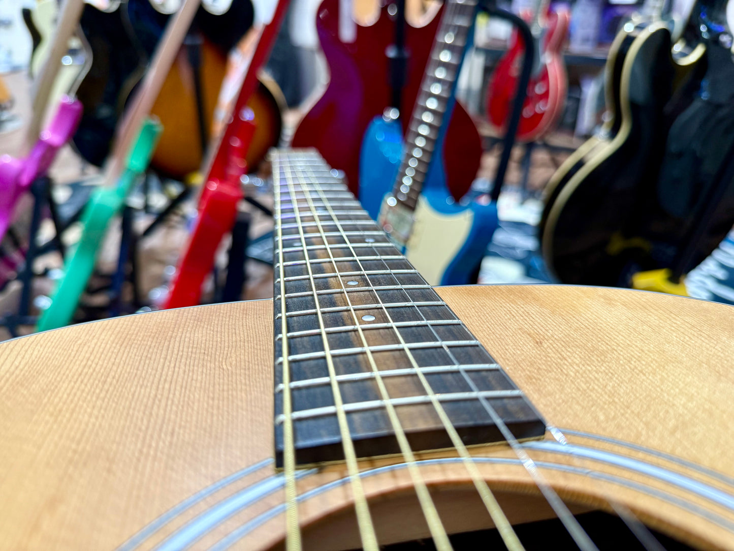 🌟2022 MINT🌟 Taylor 114e Natural Satin~Grand Auditorium Electro-Acoustic Guitar