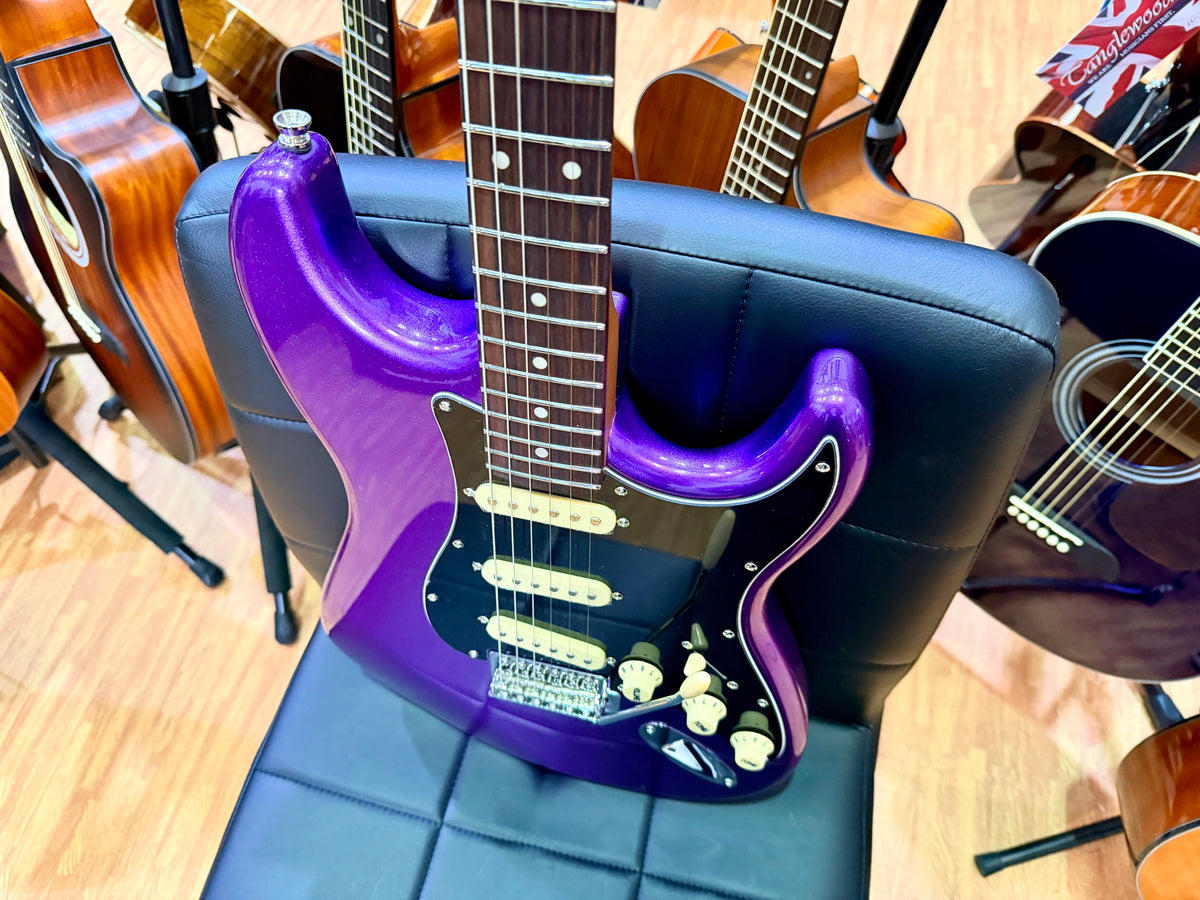 Jet Guitars JS-300~ Metallic Plum~ Rosewood Fingerboard~ Roasted Maple Neck