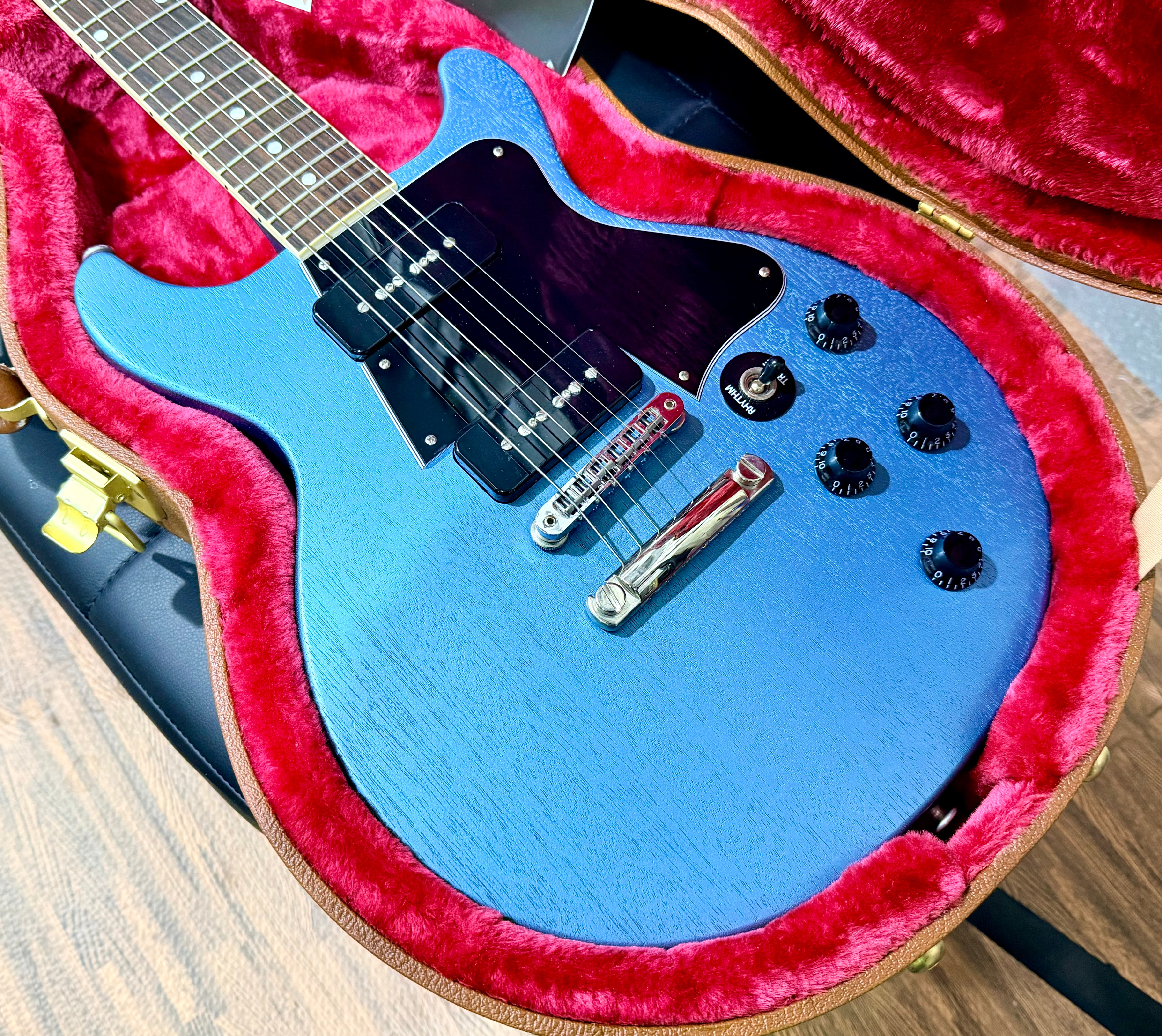 π Gibson Artist Series~ Rick Beato DC Les Paul Special Double-Cut~ Blue Mist π