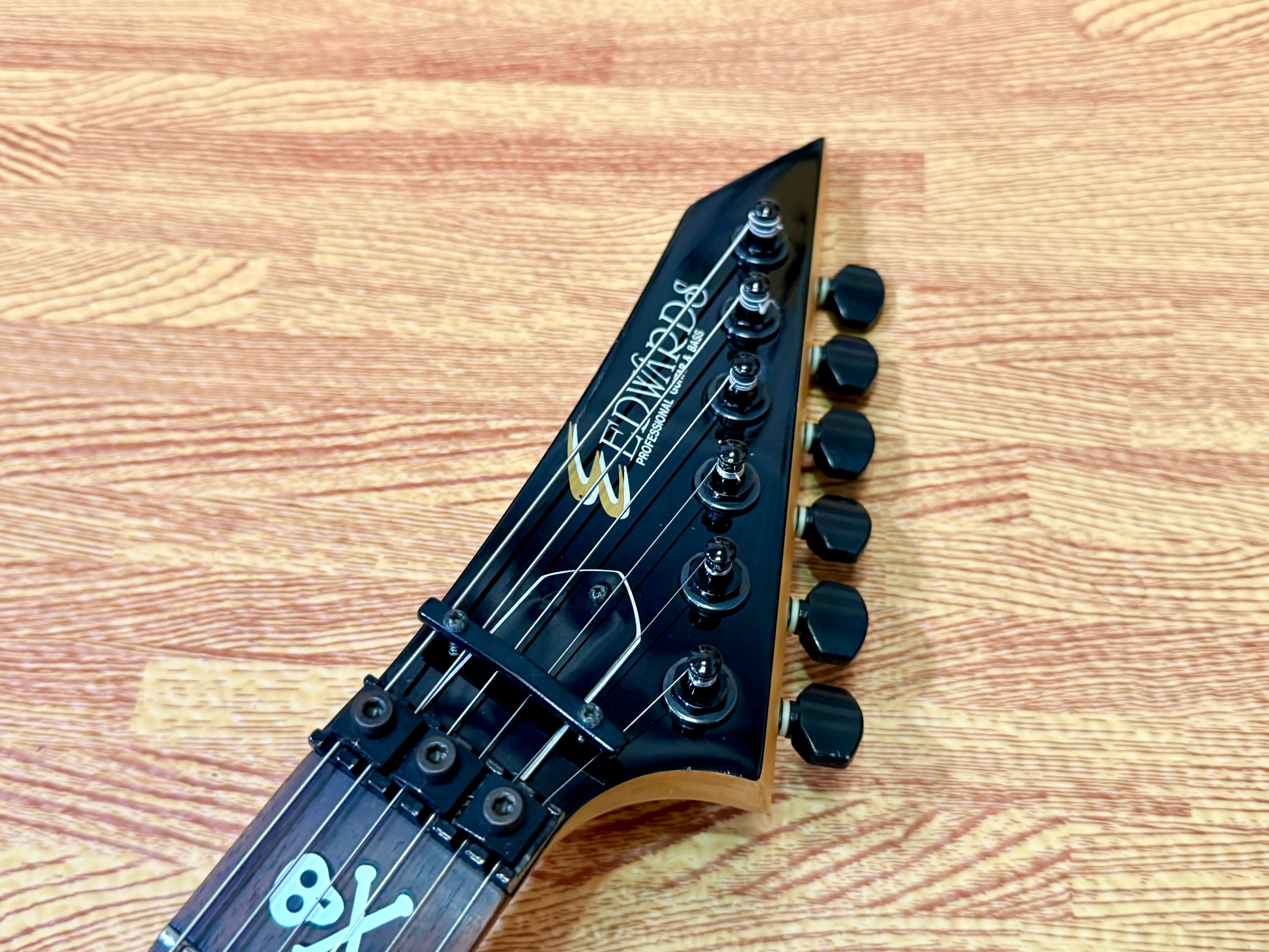 π―π΅ 1990βs π―π΅ Edwards By ESP MR-85~ MIJ Kirk Hammett~ Floyd Rose/EMG~ Japan!