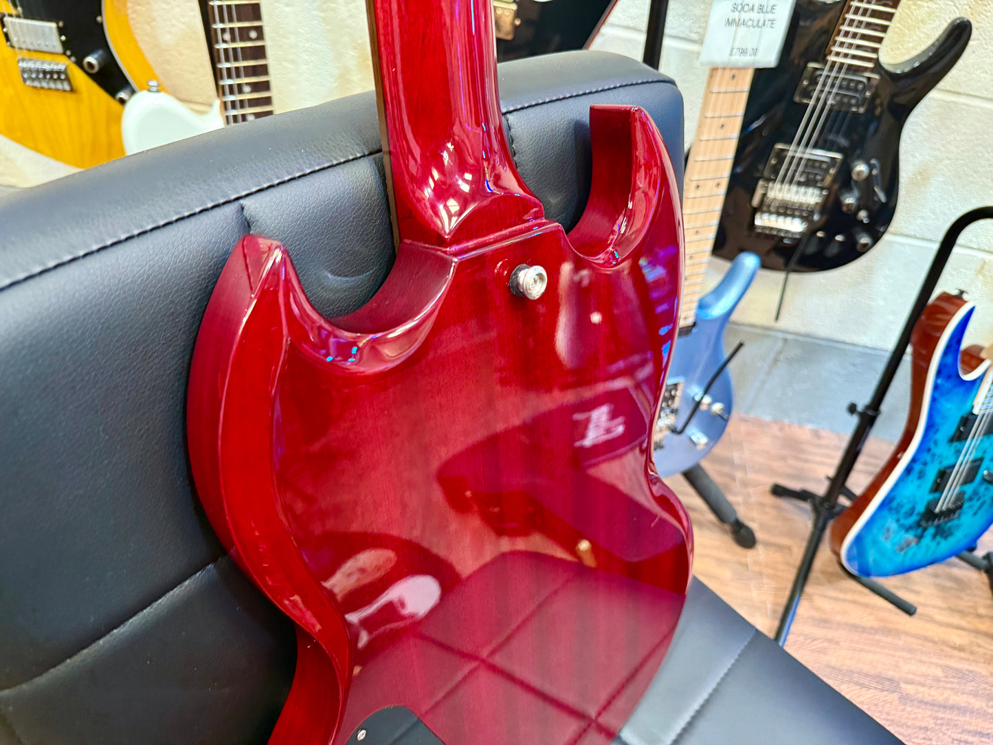 🍒2012🍒 Epiphone SG G-400 Pro~ Heritage Cherry Red + Hiscox Hard Case!