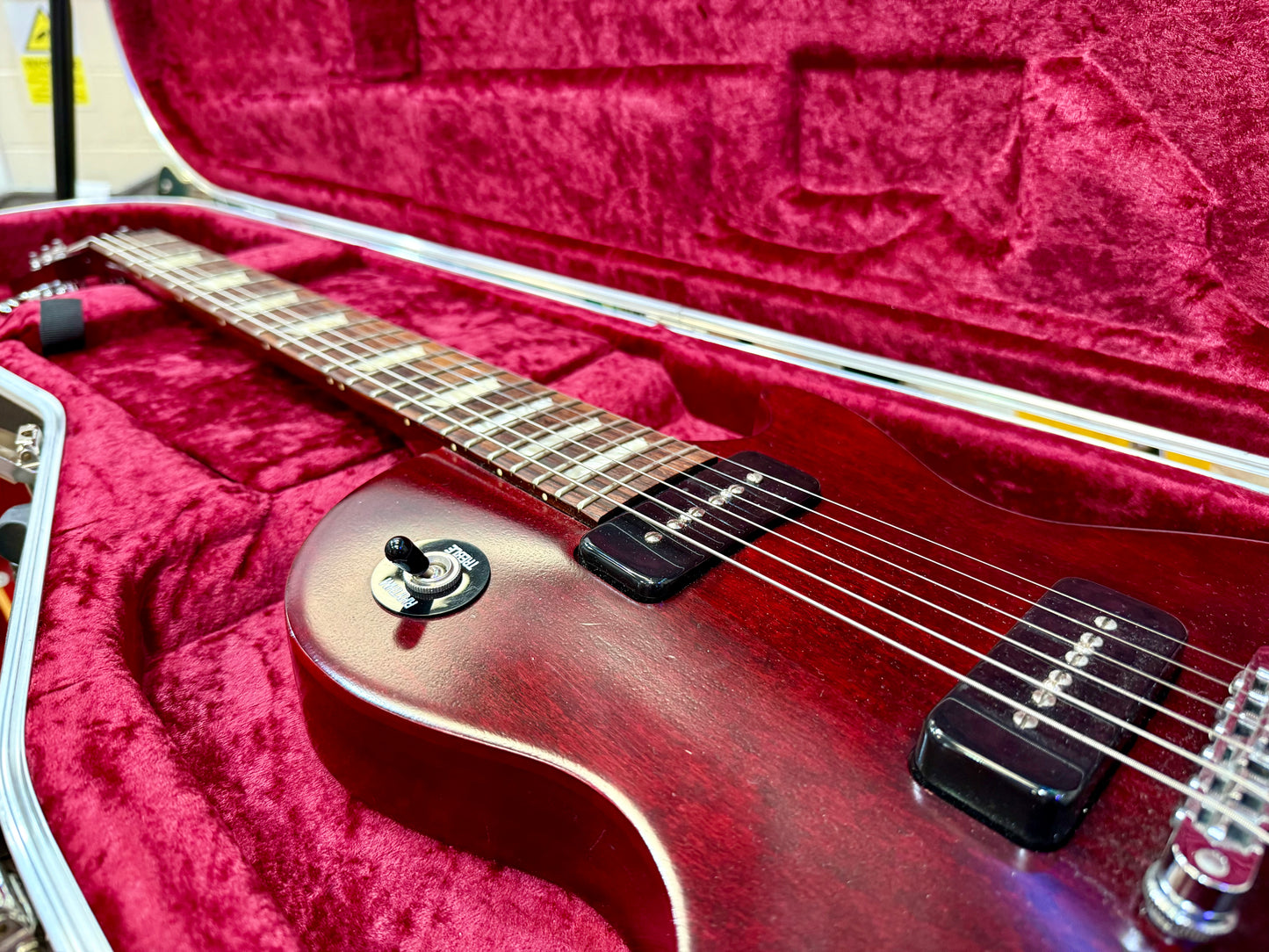 🔥2013 USA🔥 Gibson Les Paul ‘50s Tribute~ Wine Red~ Hiscox Hard Case~ P90 P’ups