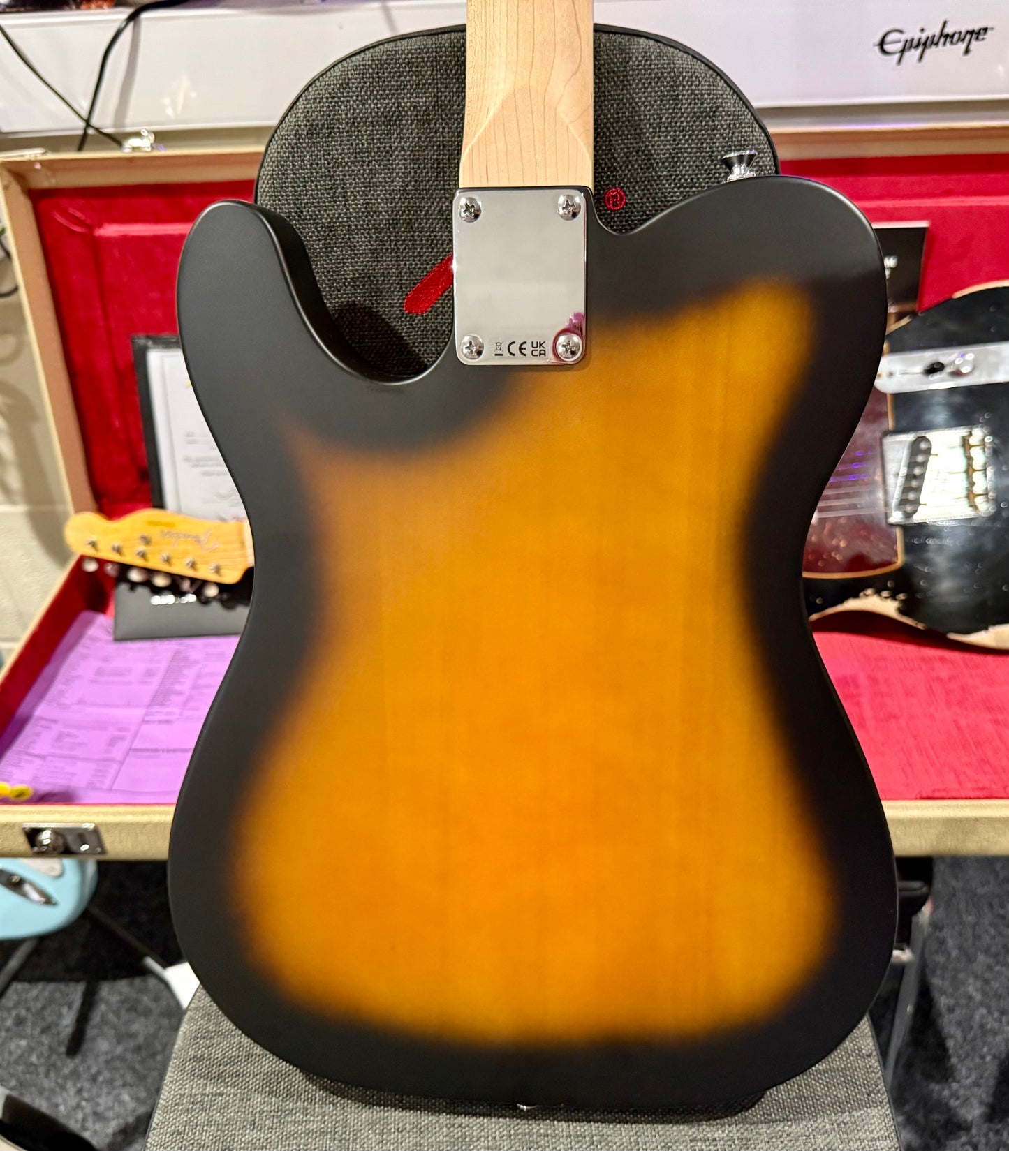 🌟NEW MODEL🌟 Fender Squier Telecaster Debut Collection Satin 2 Solour Sunburst!