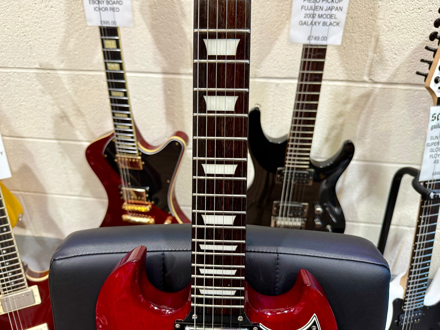 ๐ 2000 KOREA ๐ Epiphone SG G-400 Standard~ Heritage Cherry Electric Guitar!