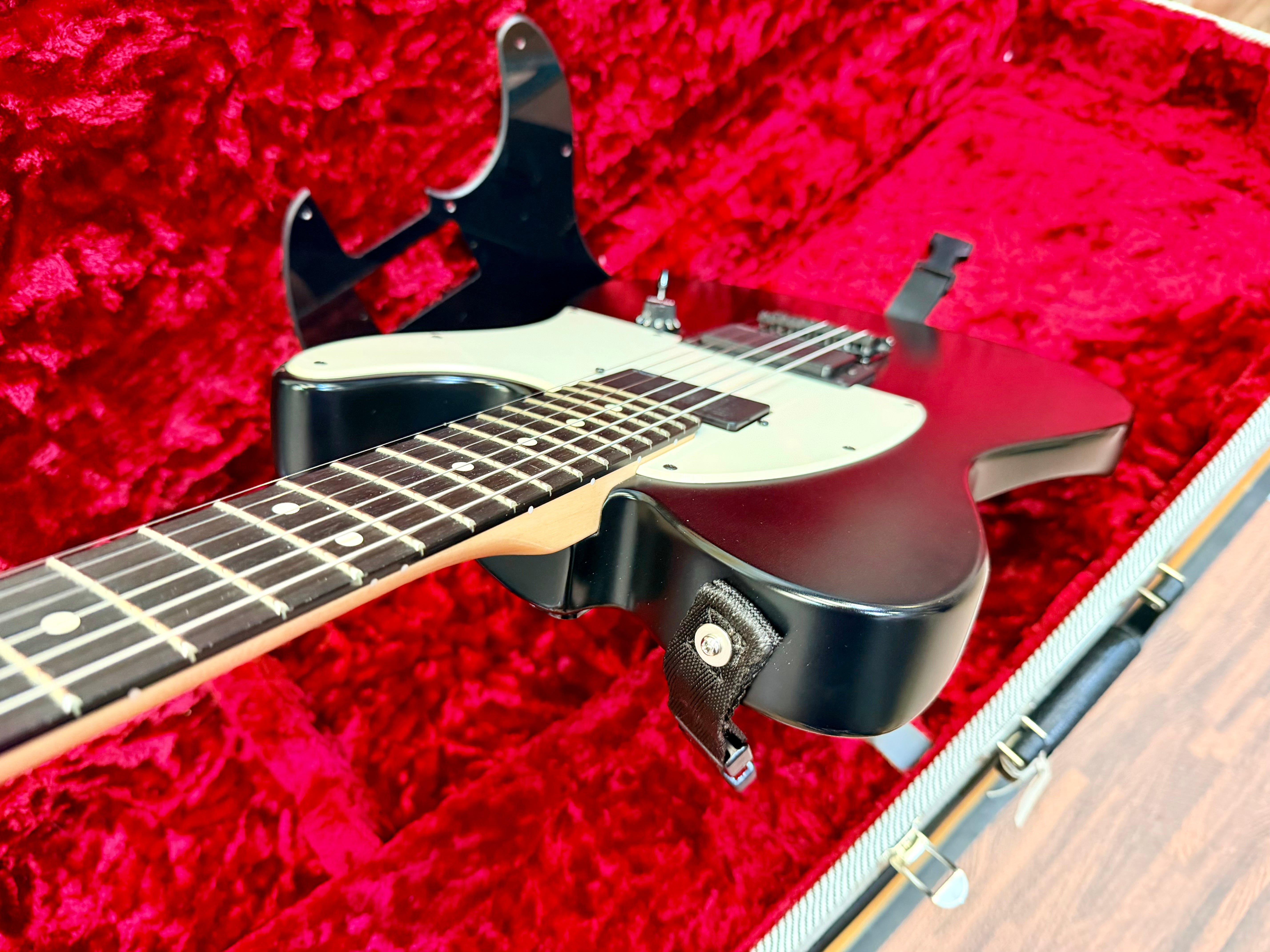 🔥 Fender Jim Root Telecaster~ Black Ebony~ EMG 81/60~ 2021 Neck & 2015 Body 🔥