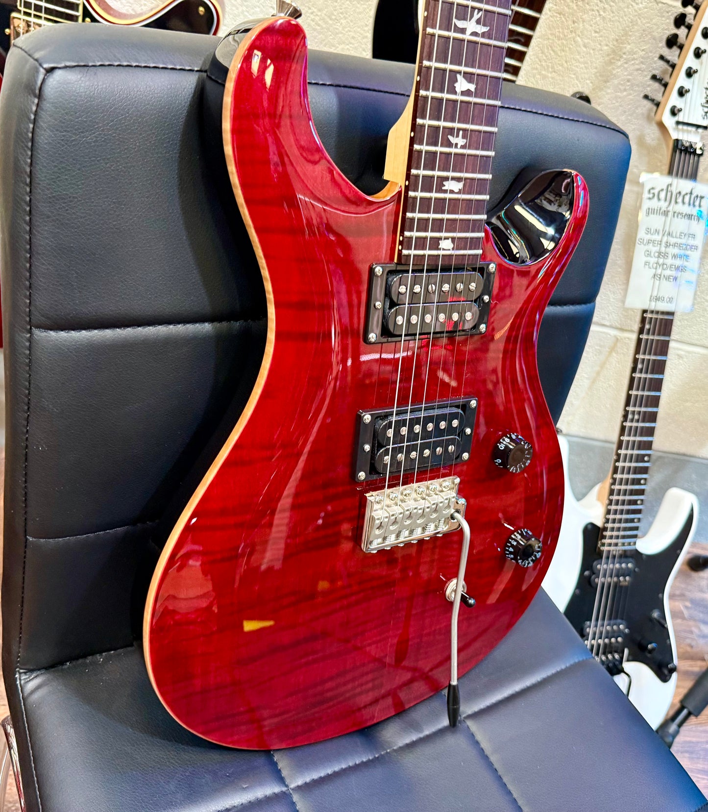๐2023 MINT ๐ PRS SE CE 24 Electric Guitar in Black Cherry~ Gig Bag!