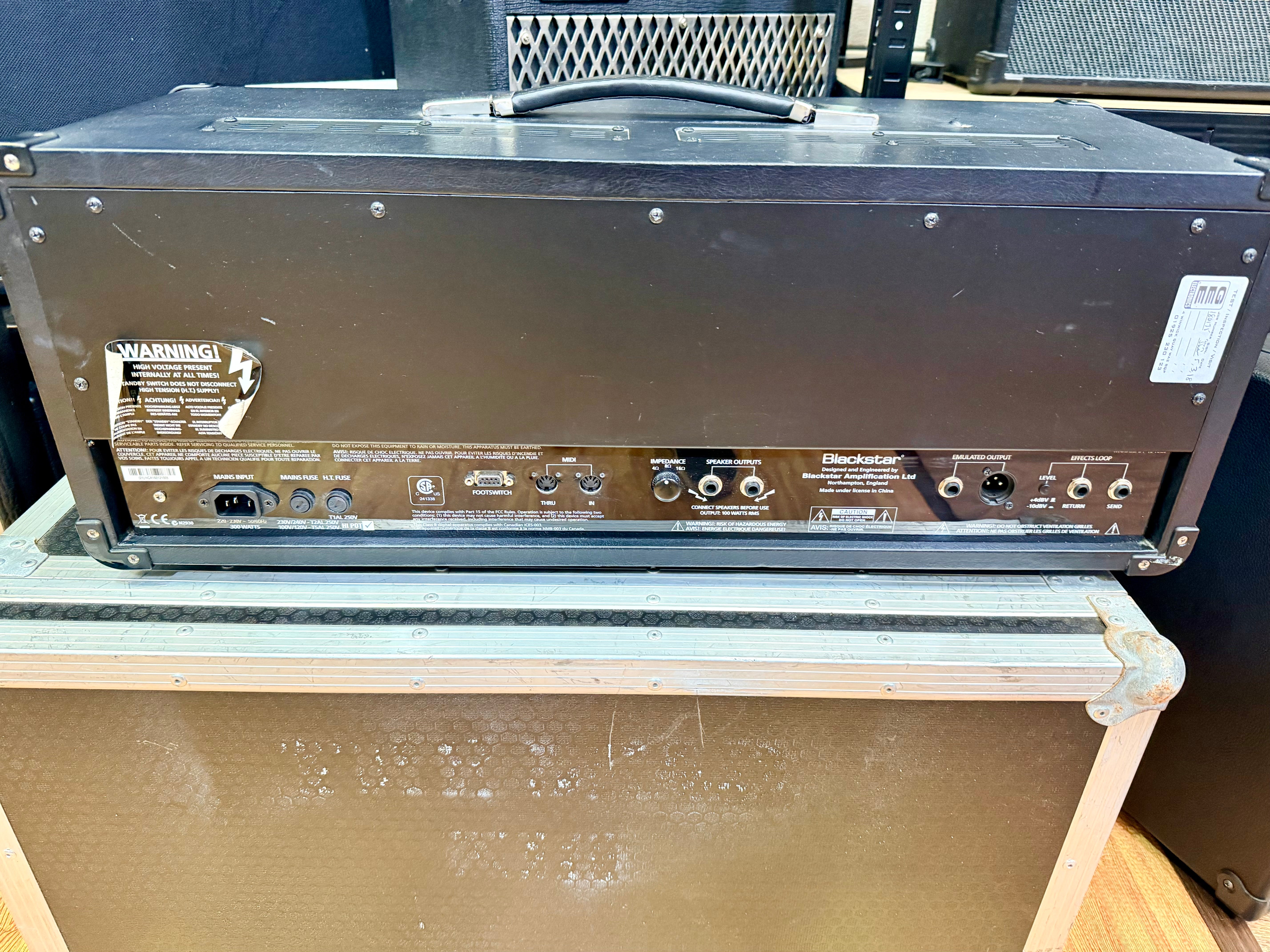 ⭐ Blackstar Series One 100 6L6 Valve Amp Head~ With Footswitch & Flight Case ⭐
