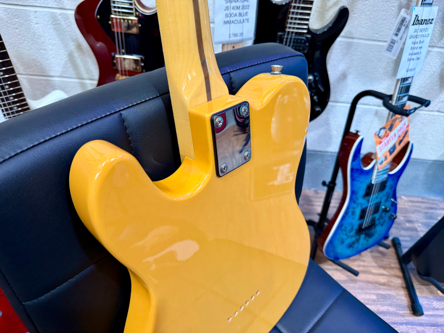 ๐2016๐ Tokai Breezysound ATE60 TL Thinline Telecaster~ Butterscotch + Case!