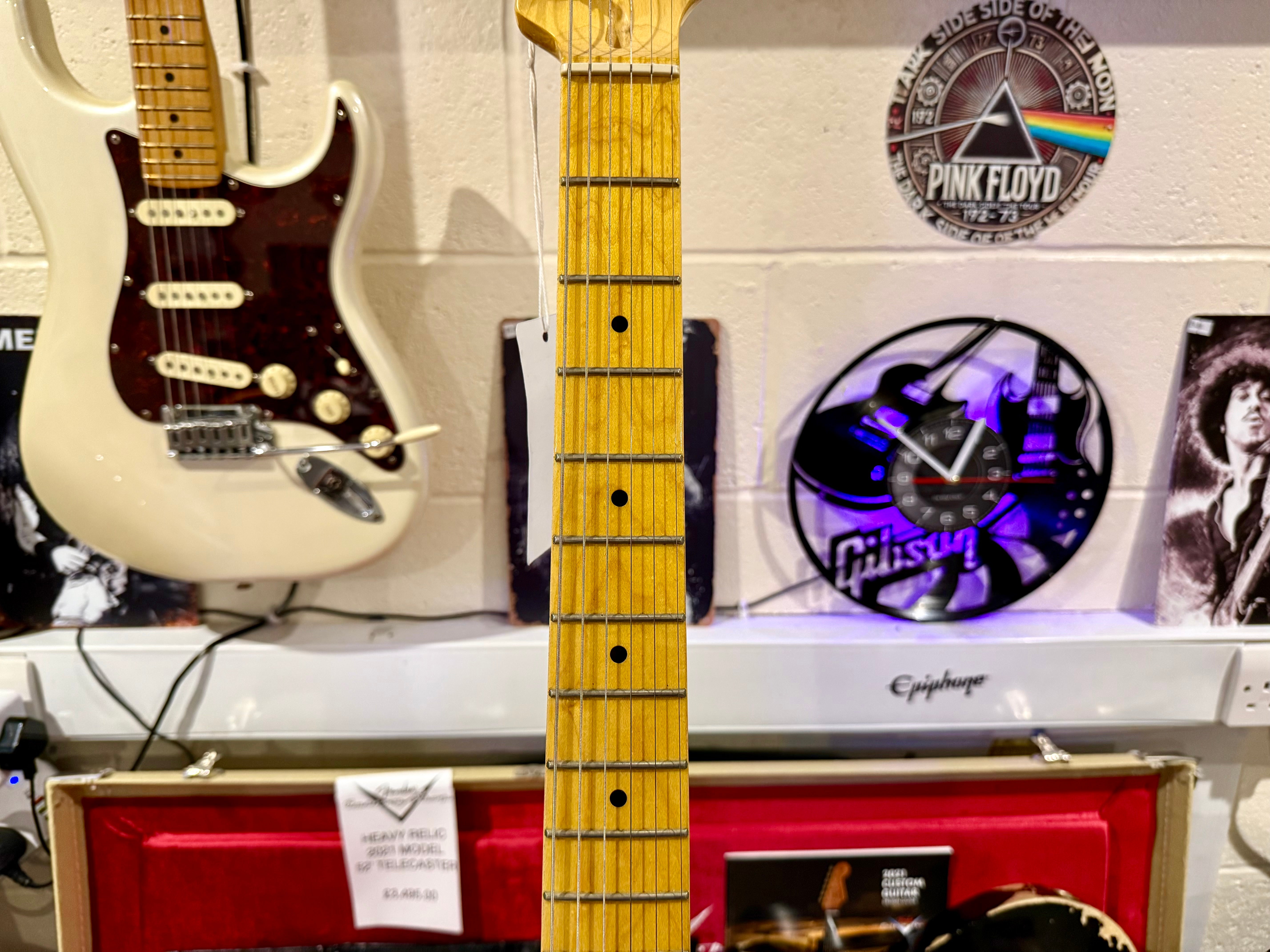 🔥EX-DEMO🔥 G&L Tribute S-500 Strat Style Electric Guitar~ Vintage White!