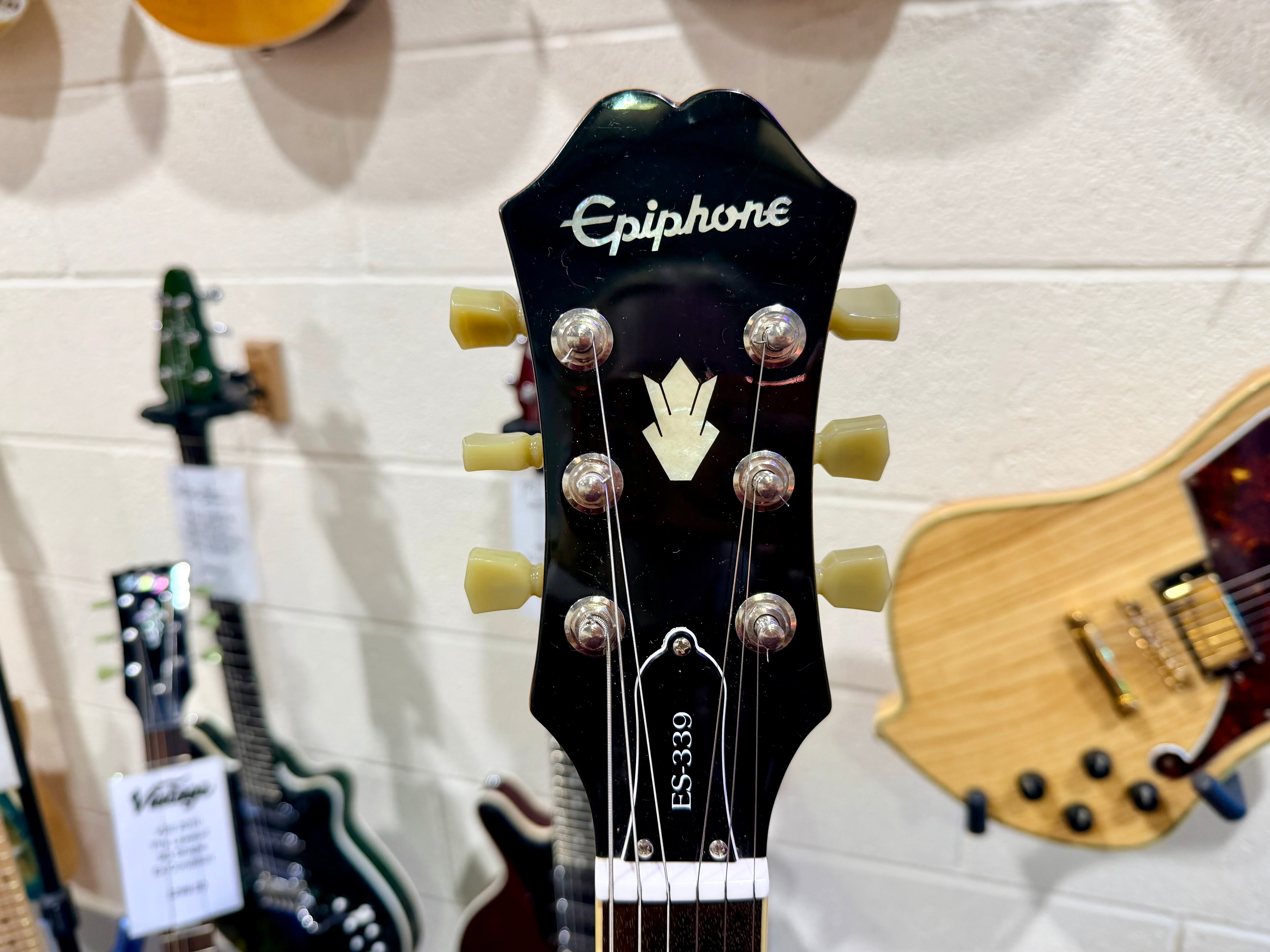 🌟2016🌟 Epiphone ES-339 Hollowbody~ Natural Gloss~ Electric Guitar!