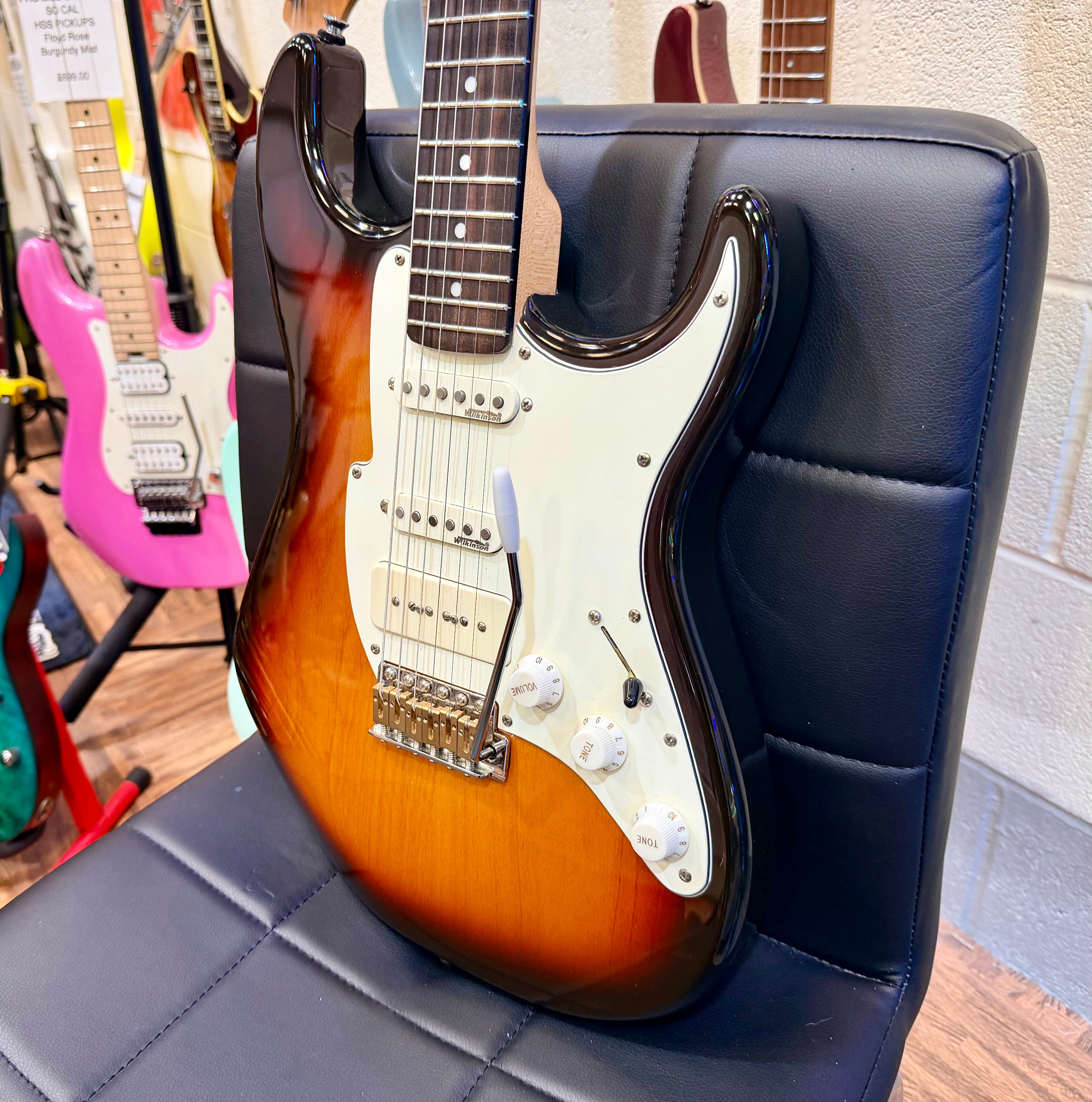 🔥UPGRADED🔥 Fret King Corona SP P90~ Black Label Classic Sunburst~ 2019 Model!