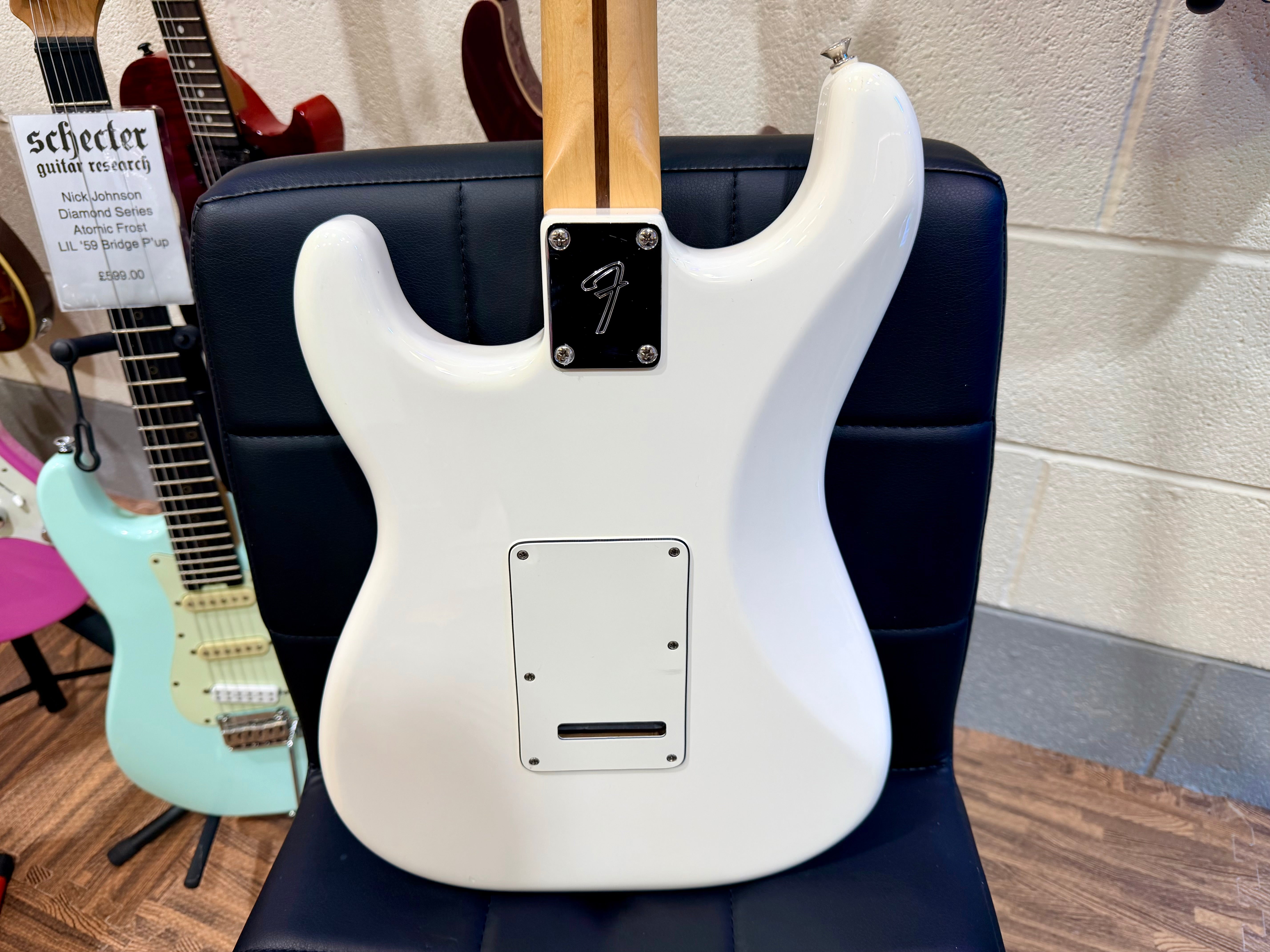 🌟2021🌟 Fender Stratocaster HSS Player Series Strat~ Polar White~ Maple Neck!