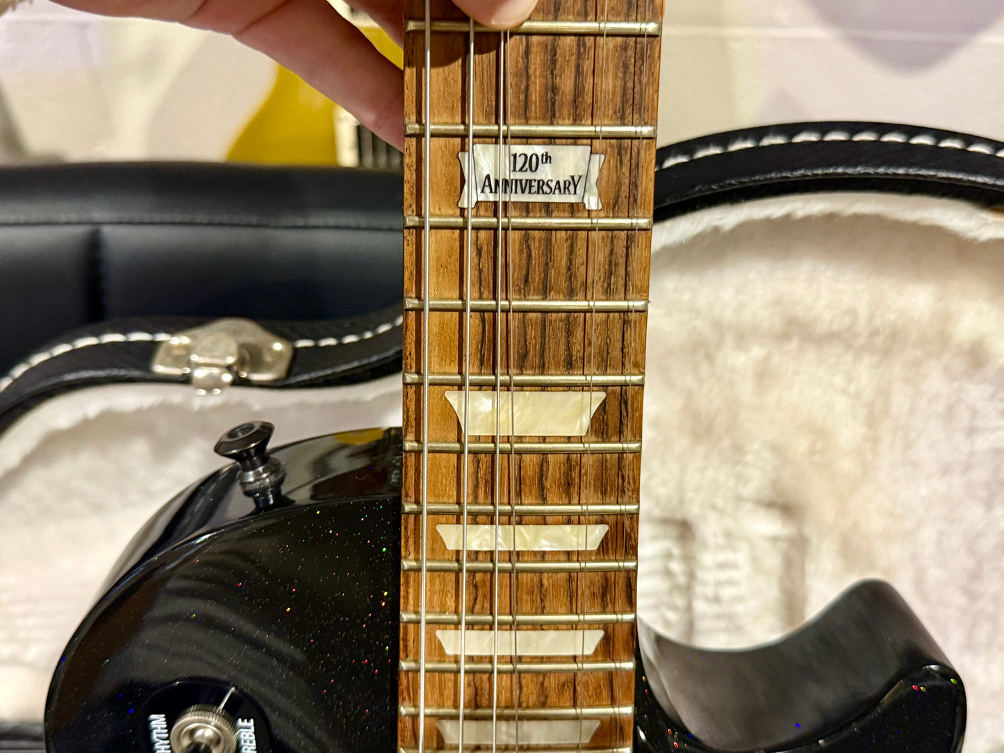 ✨120th ANNIVERSARY ✨ Gibson Les Paul Studio Pro Graphite Pearl Sparkle~USA 2014