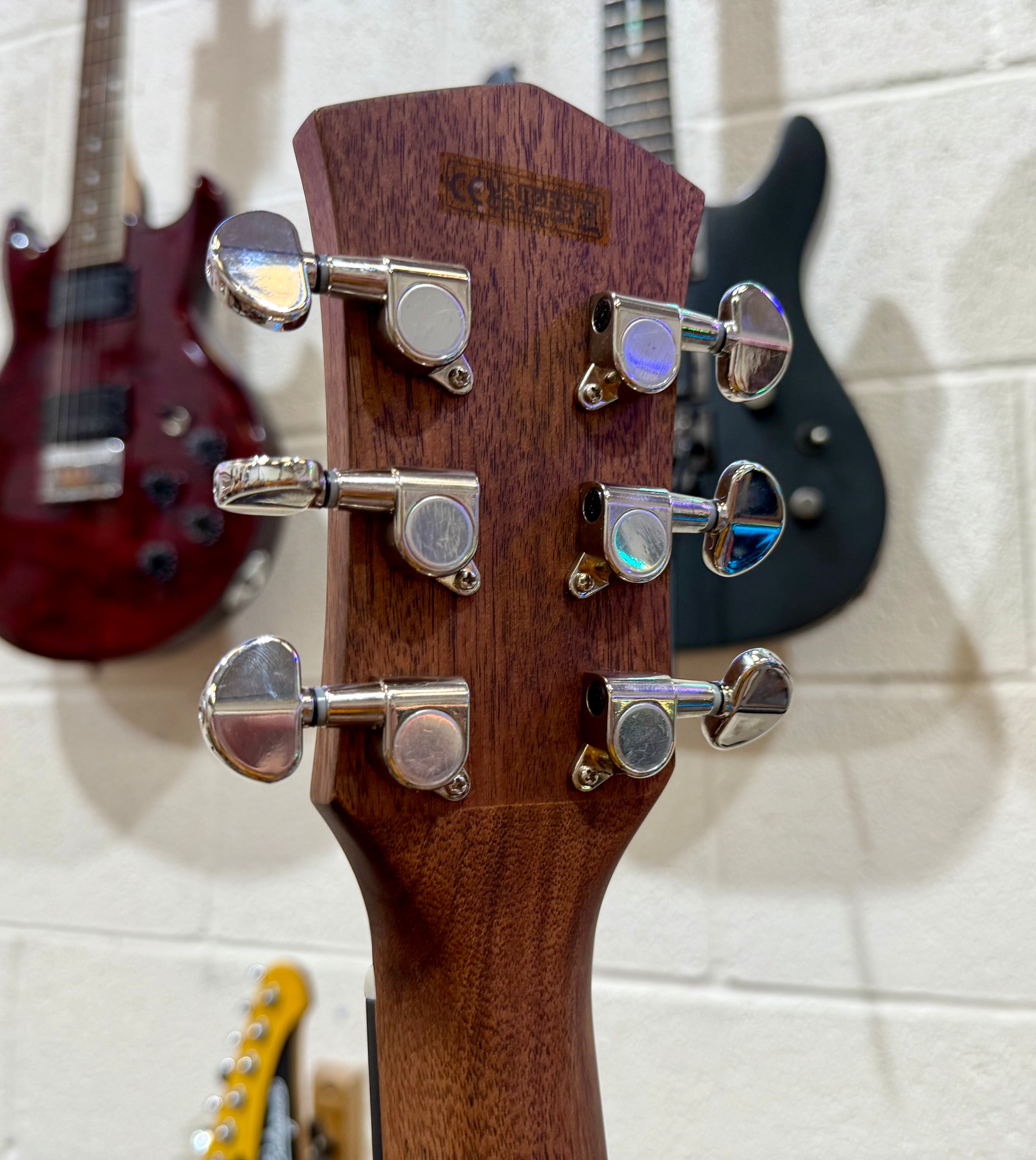 🌟2025 NEW MODEL🌟 Cort Pure OCMF All-Solid Mahogany Electro-Acoustic~ Gig Bag!