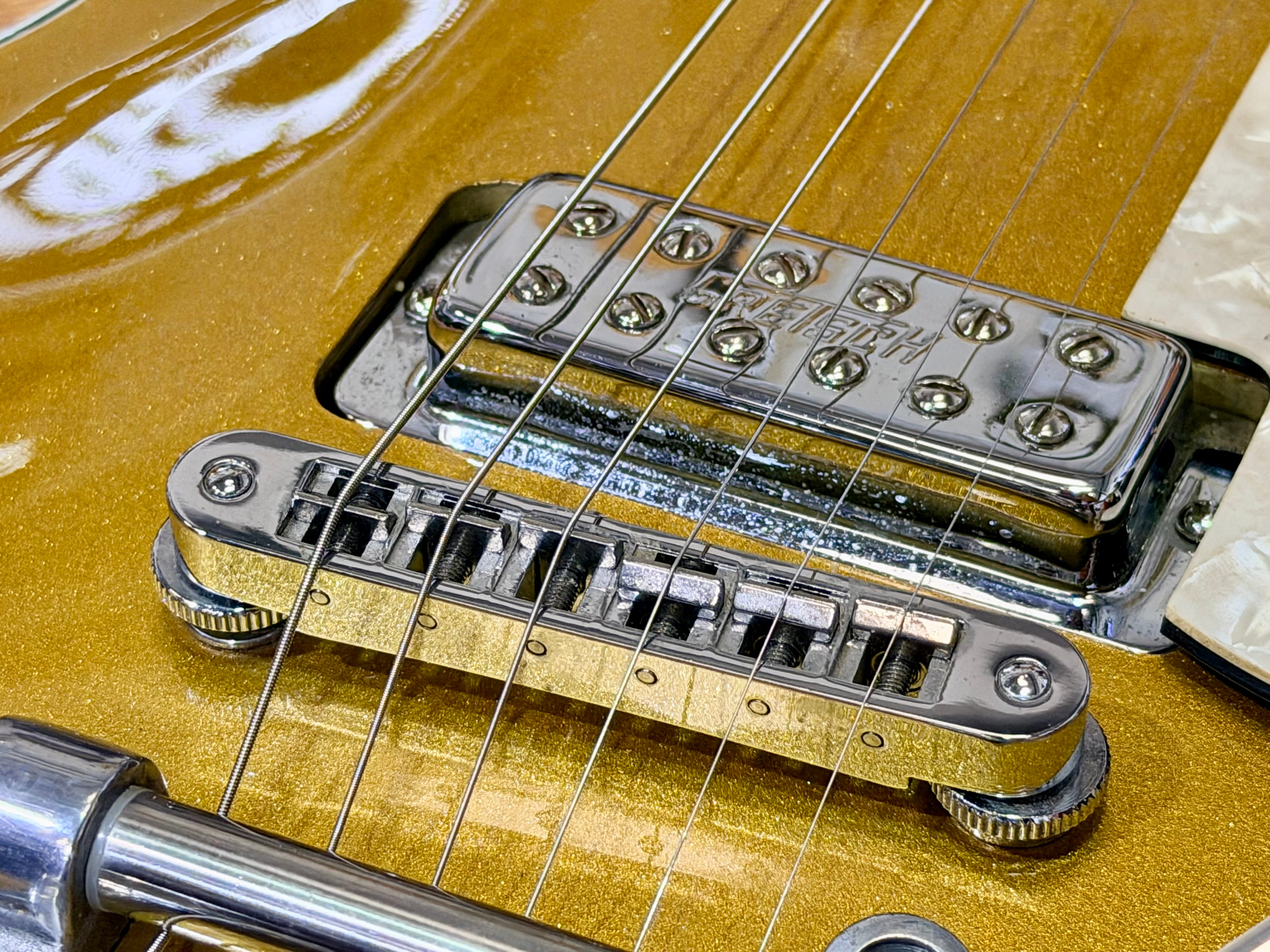 ✨2008✨ Gretsch G5235T Electromatic Pro Jet Bigsby~ Gold Sparkle Anniversary!