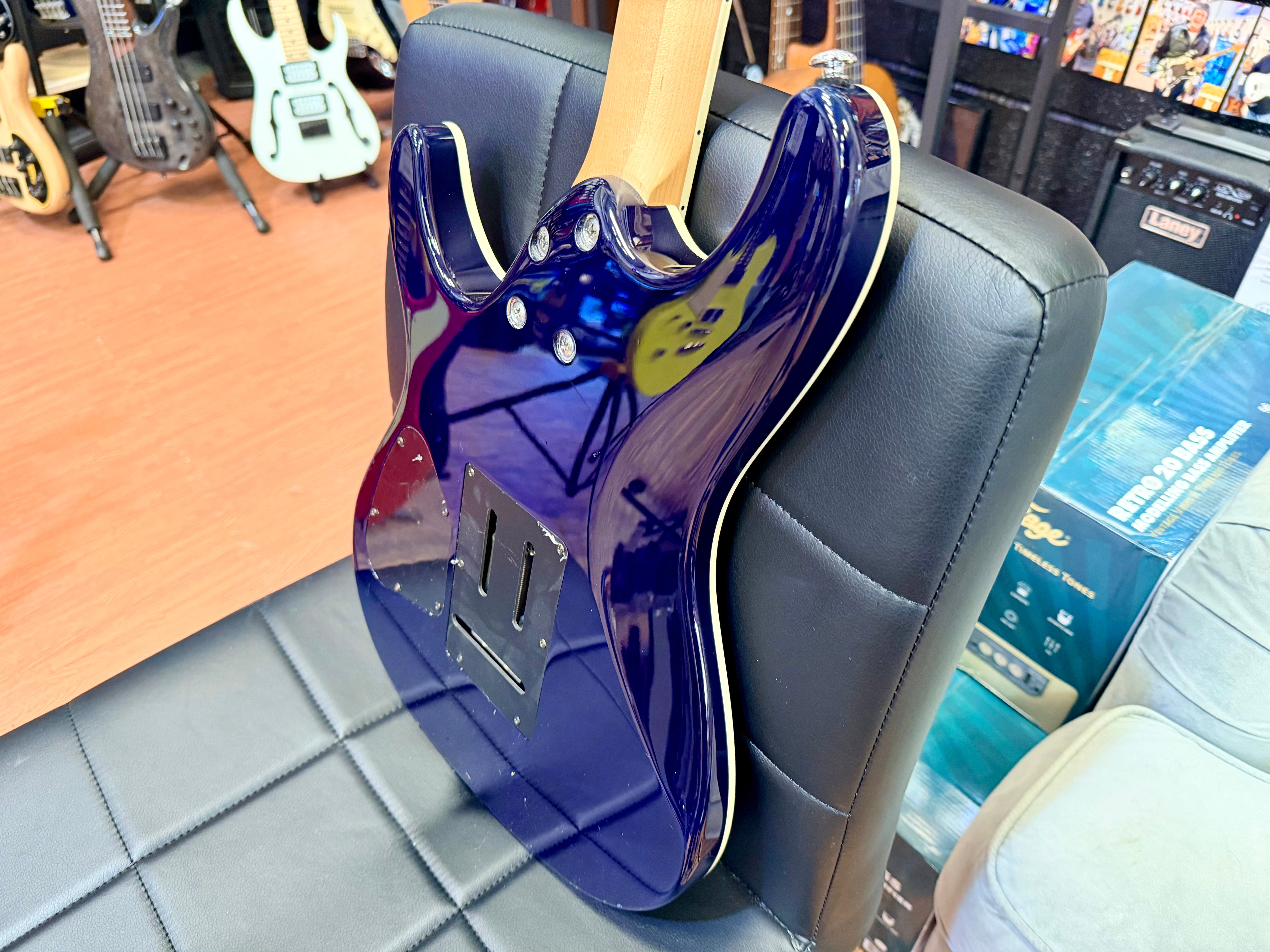 ✨2016✨ Ibanez SA360NQM-SPB~ Sapphire Blue~ SA Series Superstrat HSS Guitar!