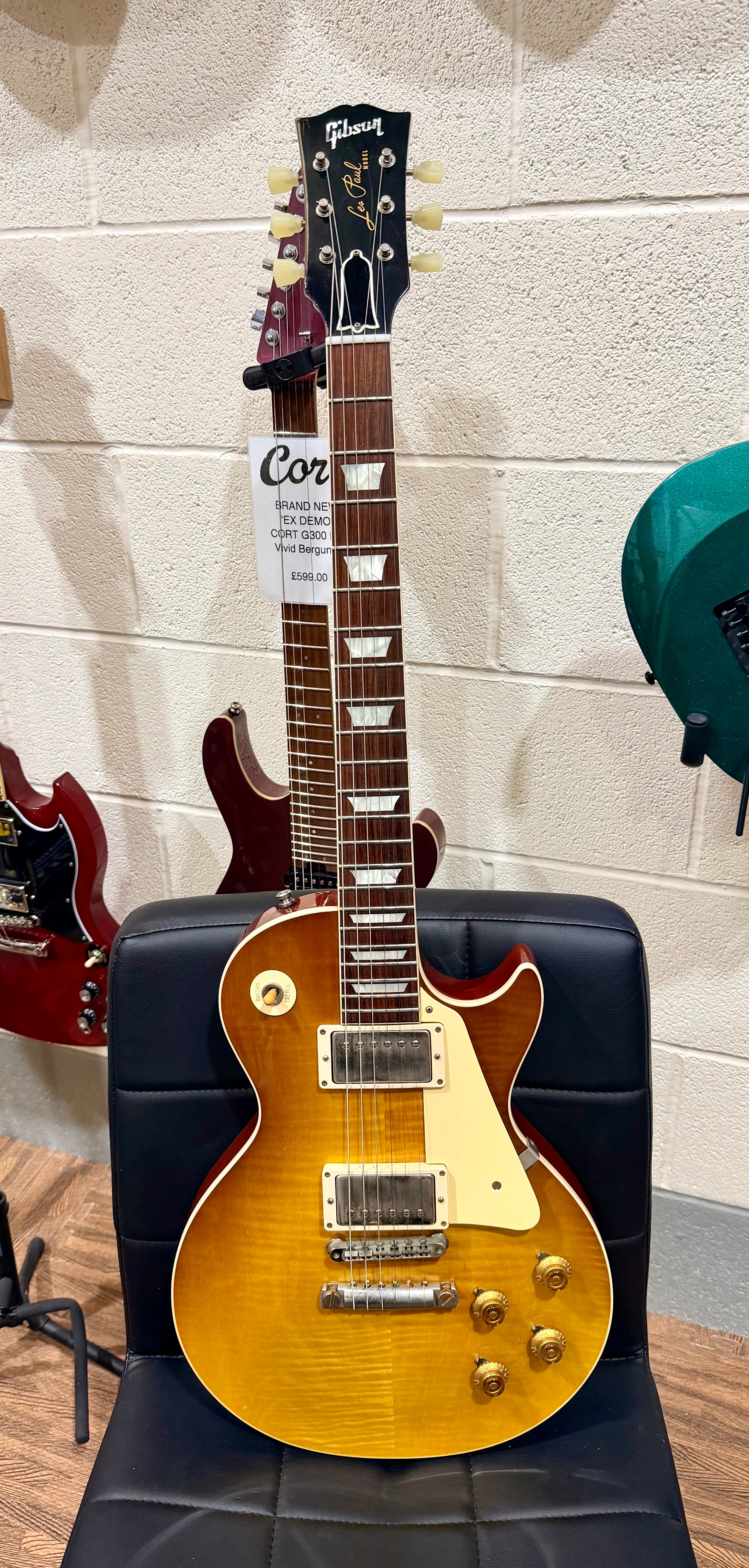 🔥2018🔥 Gibson 1959 Les Paul Custom Shop R9 VOS~ Historic Reissue~ Honey Burst!