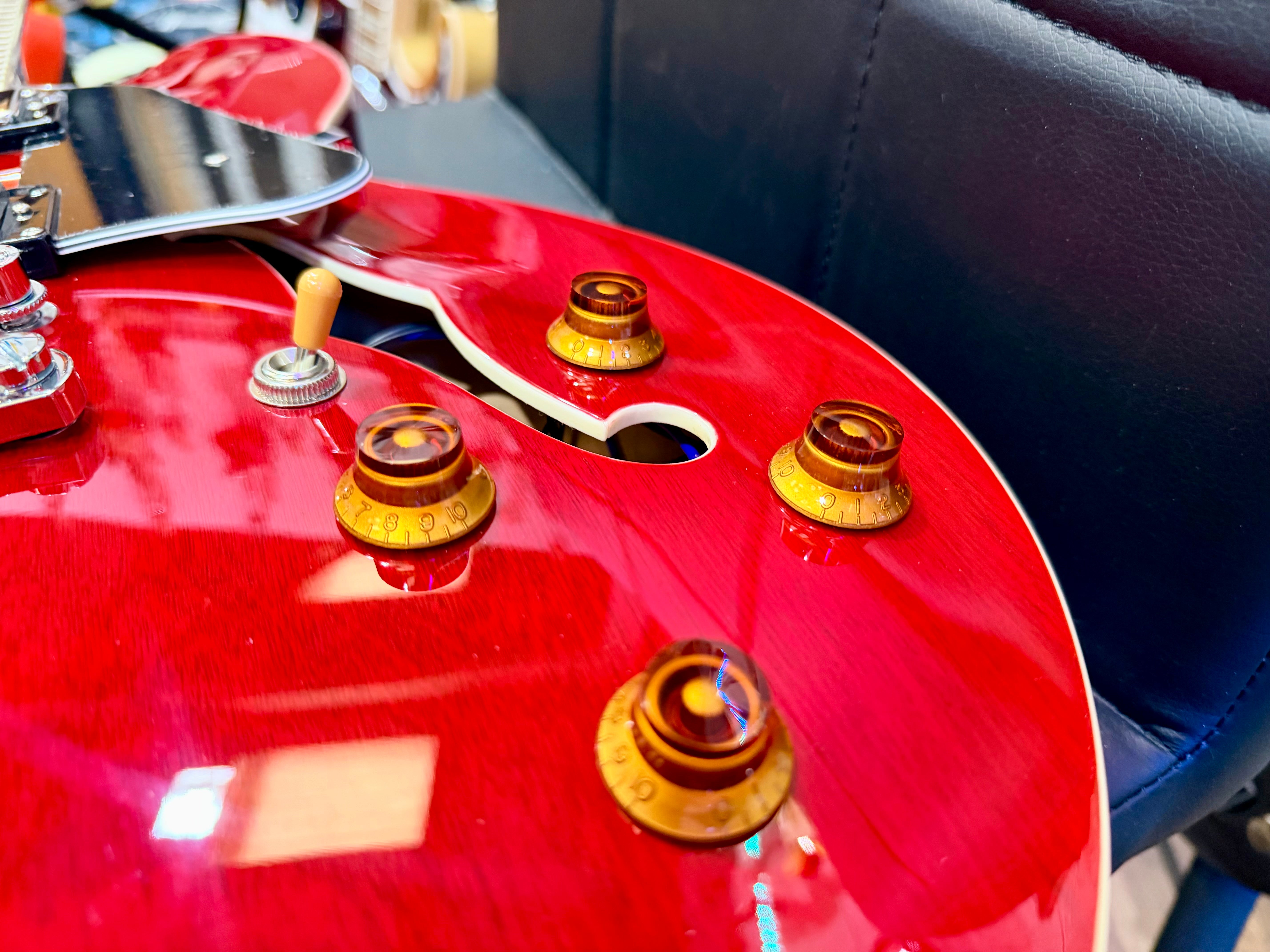 🌟BRAND NEW🌟 Tokai UES78 SR Semi Hollow Body~ See-Through Red~ ‘335’ Style!