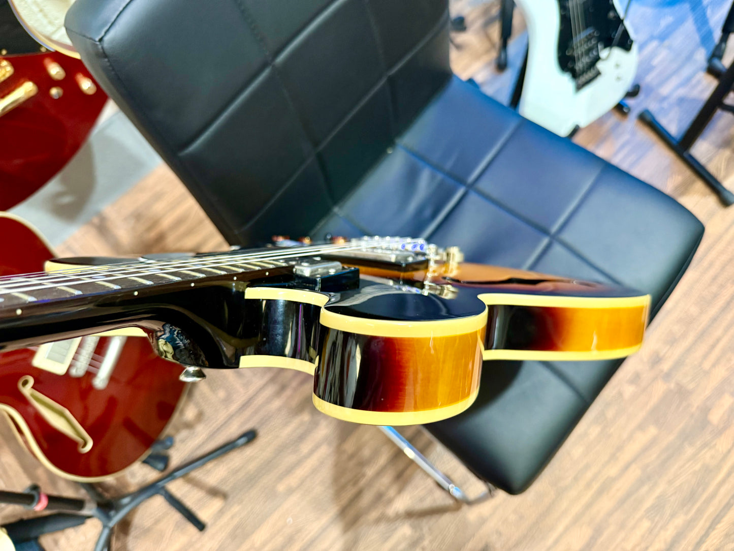 🌟2016🌟 Epiphone ES-335 Dot VS~ Vintage Sunburst Hollow-Body!