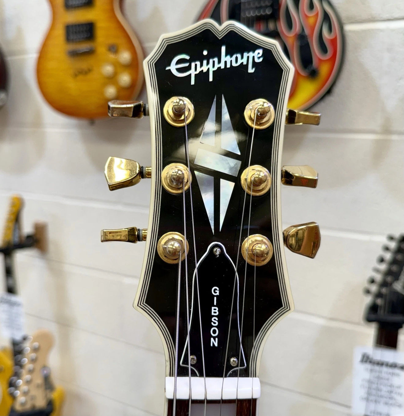 🔥1997 Korea🔥 Epiphone Les Paul Black Beauty Custom~ Exceptional Condition!
