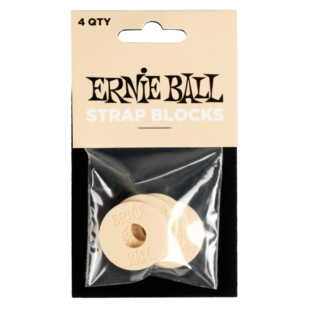 Ernie Ball Strap Blocks- Cream